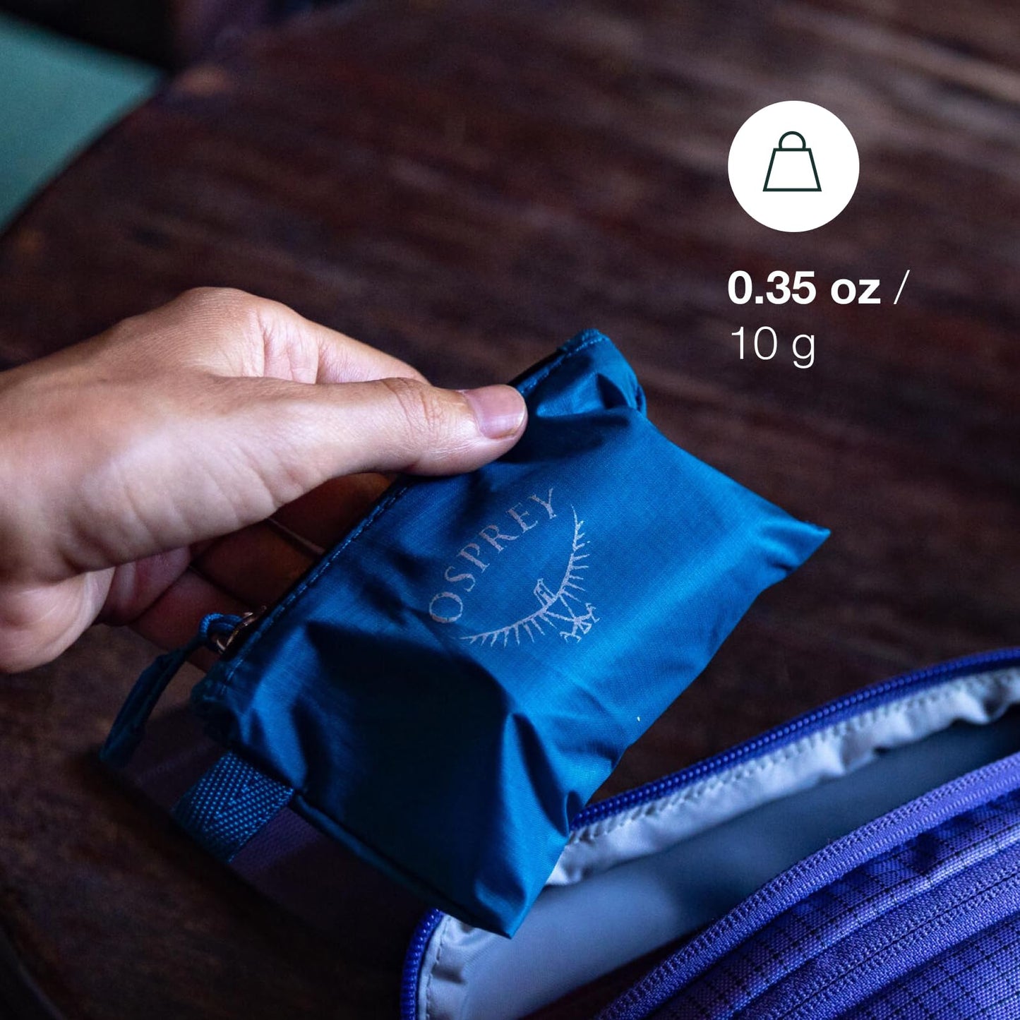 Osprey Ultralight Wallet, Waterfront Blue