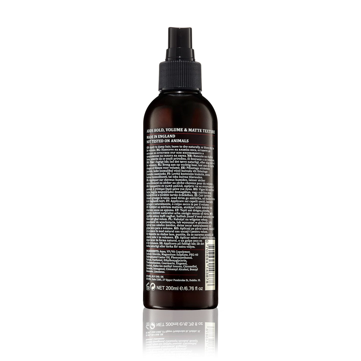 Dapper Dan Sea Salt Spray 200ml