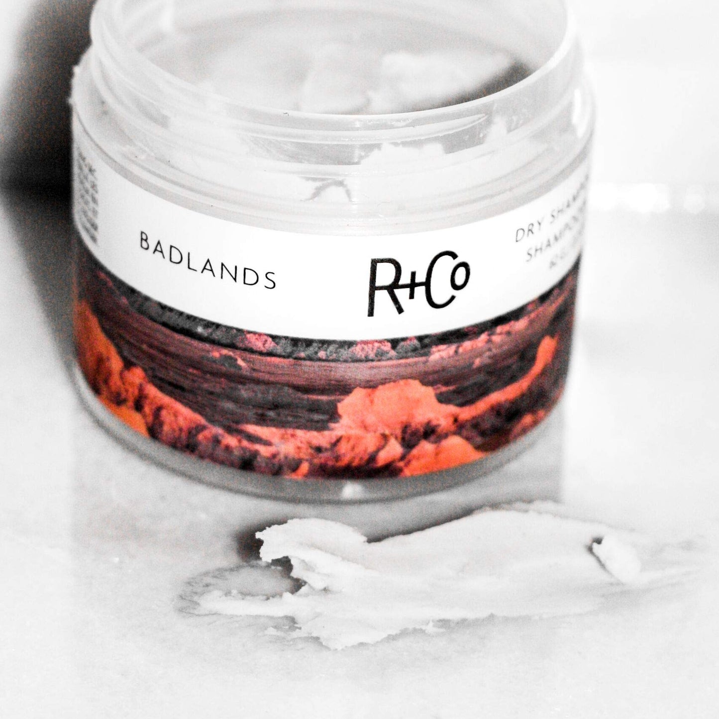 R+Co Badlands Dry Shampoo Paste | Part Dry Shampoo, Part Styling Paste | Adds Texture, Absorbs Oil, Matte Finish | 2.2 oz