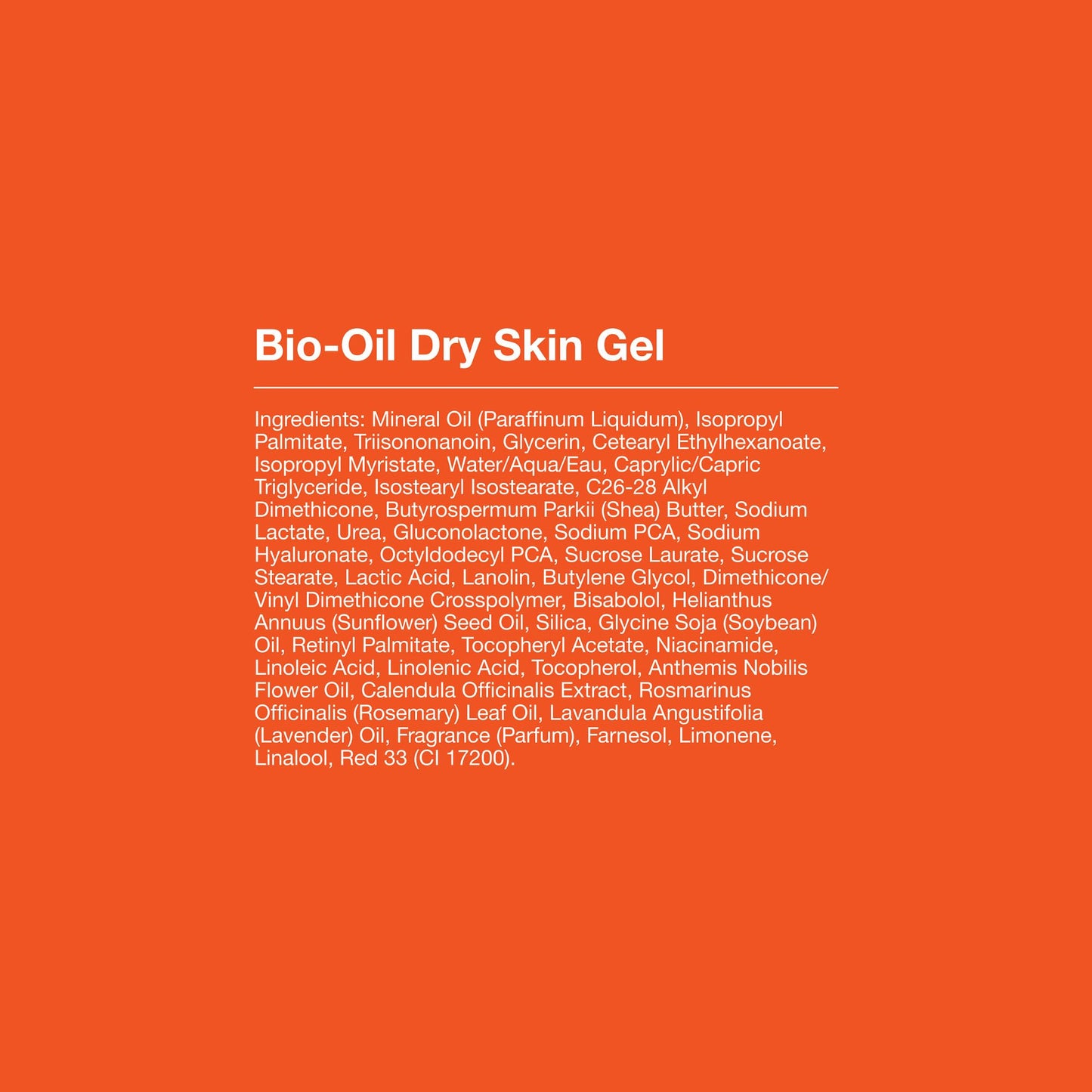 Bio-Oil Dry Skin Gel, Face and Body Moisturizer, Fast Absorbing Hydration, with Soothing Emollients and Vitamin B3, Non-Comedogenic, 6.7 Oz
