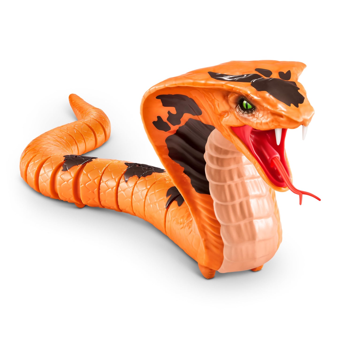 Robo Alive King Cobra by ZURU, Battery-Powered Robotic Moving Snake Toy, Realistic Snake Features, Ages 3+