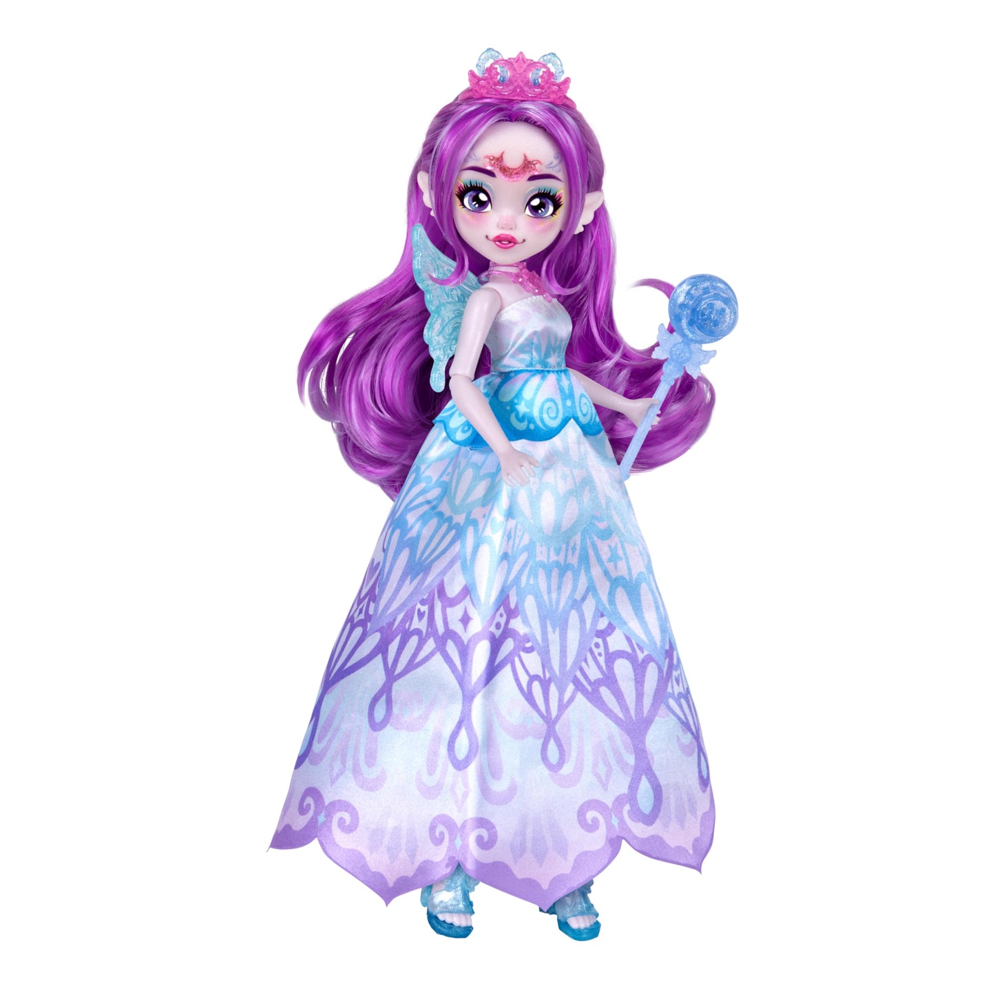 Magic Mixies Pixie Supremes Skylar Deluxe Butterfly Doll, 10.5", 2 Outfits, Magic Potion, 50+ Lights & Sounds – Amazon Exclusive