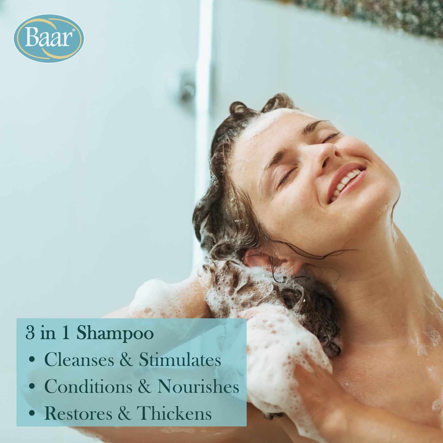 Baar Crudoleum Shampoo, 3-in-1 Pennsylvania Crude Oil Shampoo, 8 Oz.