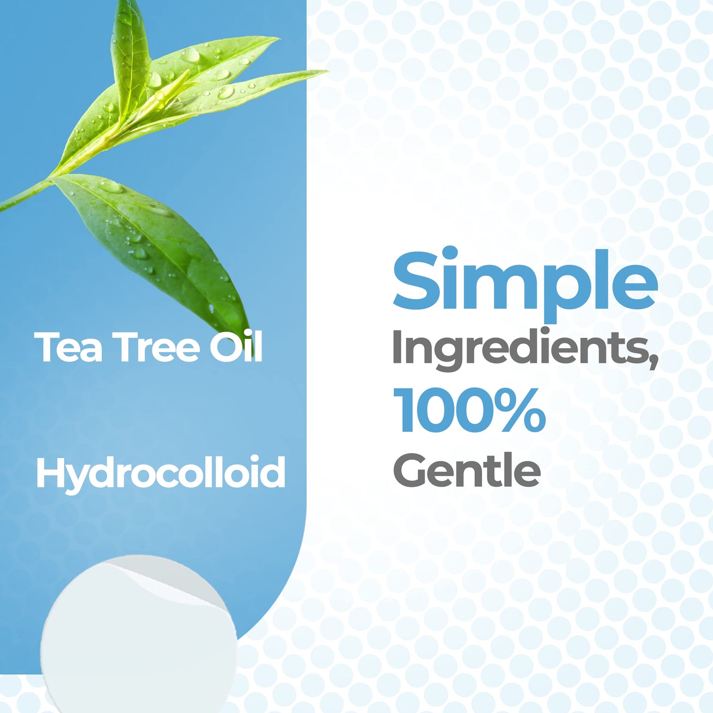 Pimple Patches for Face 120 Pack – Hydrocolloid Acne & Blemish Patches with Tea Tree Oil, Zit Stickers for Fast Healing