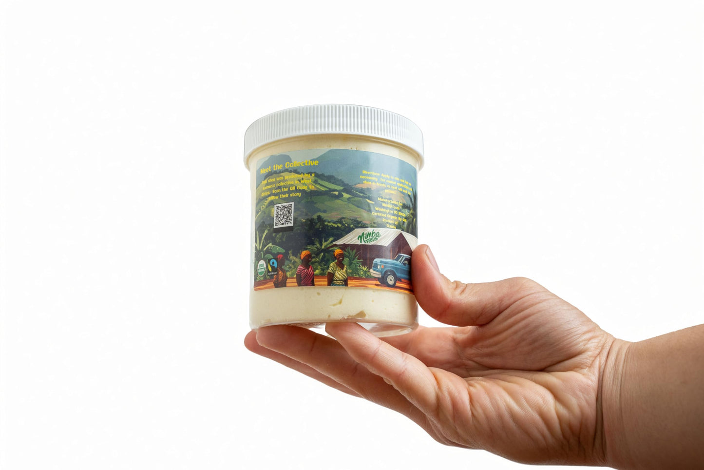 Nimba Foods 100% Pure Whipped Shea Butter 8oz – Moisturizer for Skin, Hair & Lips, Soothes Dry Skin, Eczema, Stretch Marks, African, Unrefined