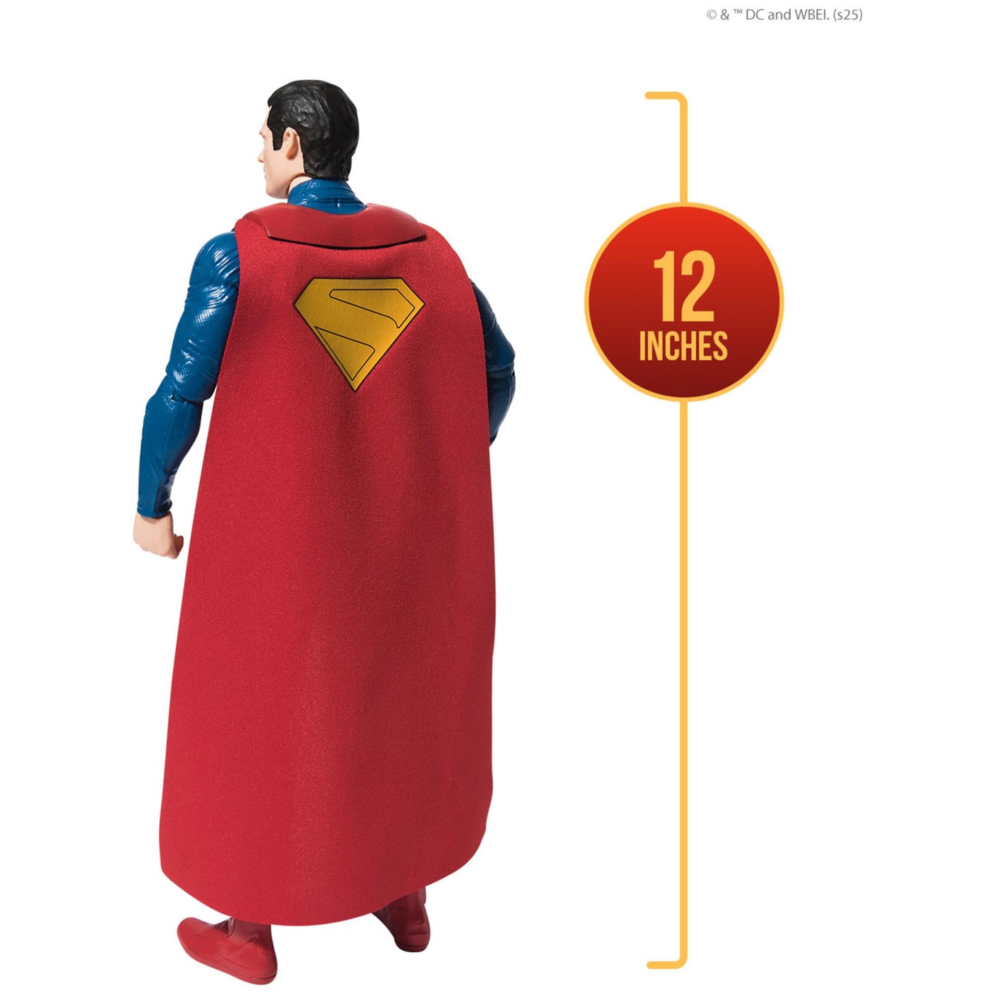 DC Comics, Superman 12-inch Superhero Action Figure, Kids Toys for Boys and Girls Pretend Play, for Ages 4 and Up