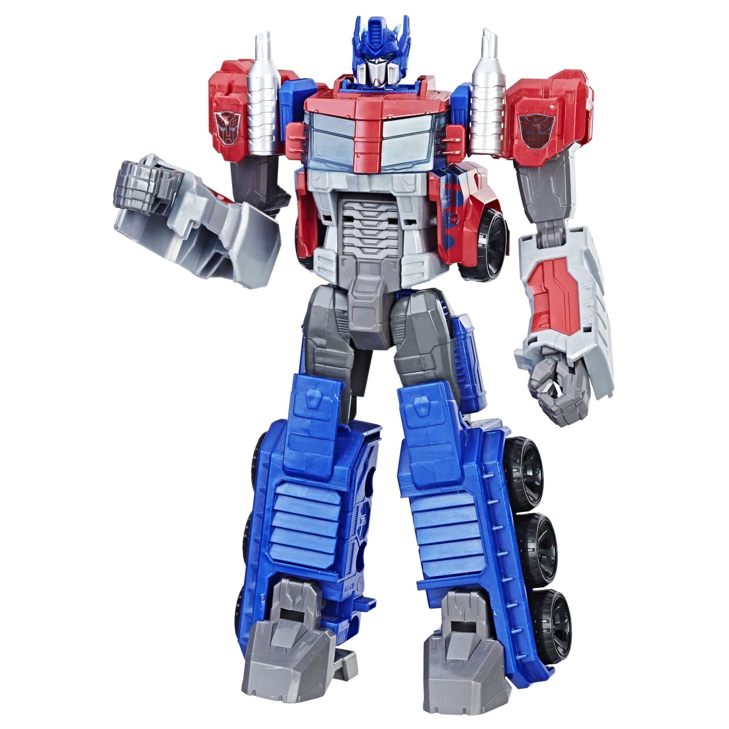 Transformers Heroic Optimus Prime 11" Action Figure - Large-Scale, Converts to Truck, Toy for Kids 6+, Amazon Exclusive