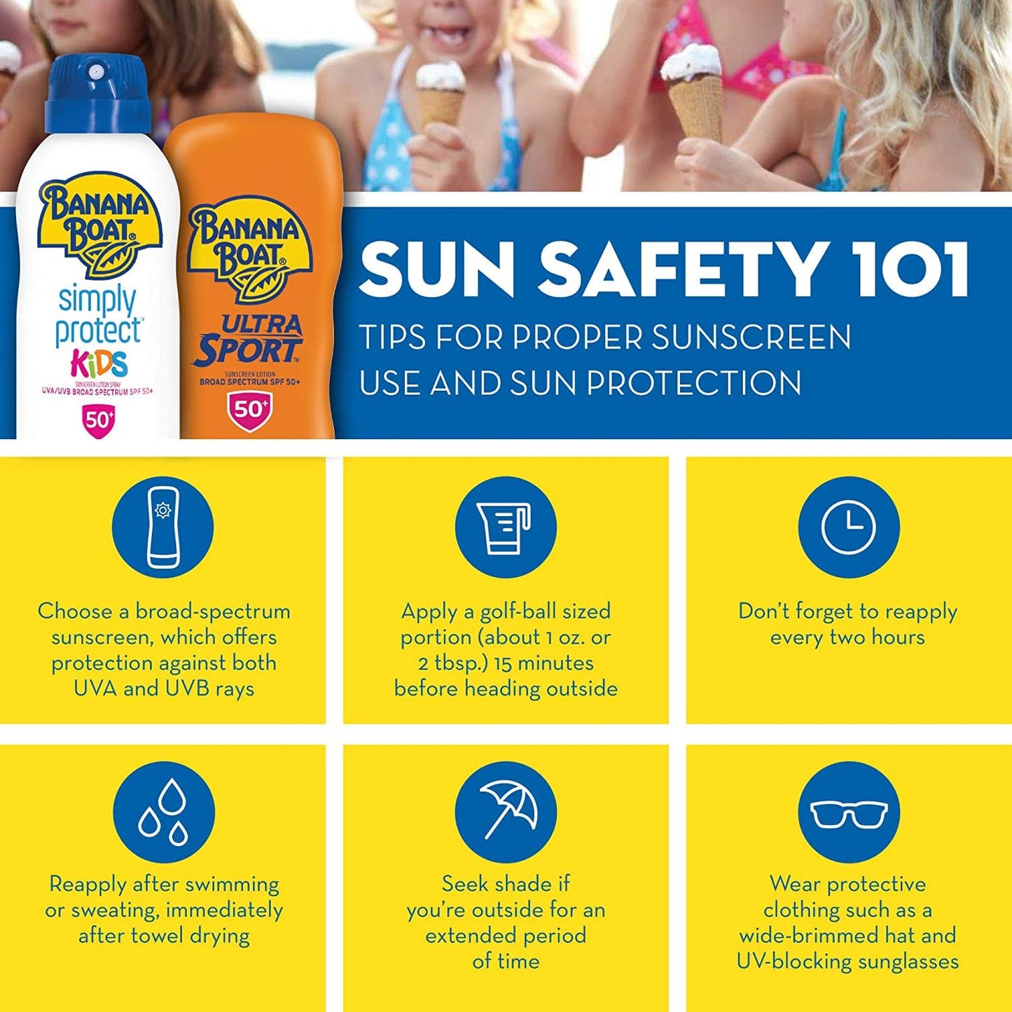 Banana Boat Kids Max Protect & Play Broad Spectrum Sunscreen SPF 100 4 oz