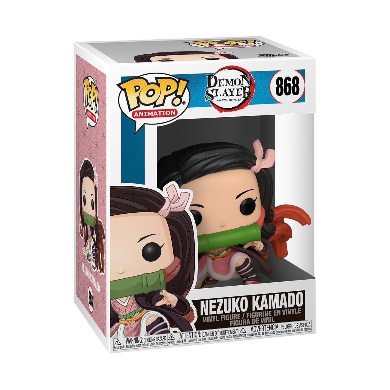 Funko Pop Animation Demon Slayer Nezuko Kamado Vinyl Figure – Collectible Toy for Kids, Adults & Anime Fans, Gift & Display
