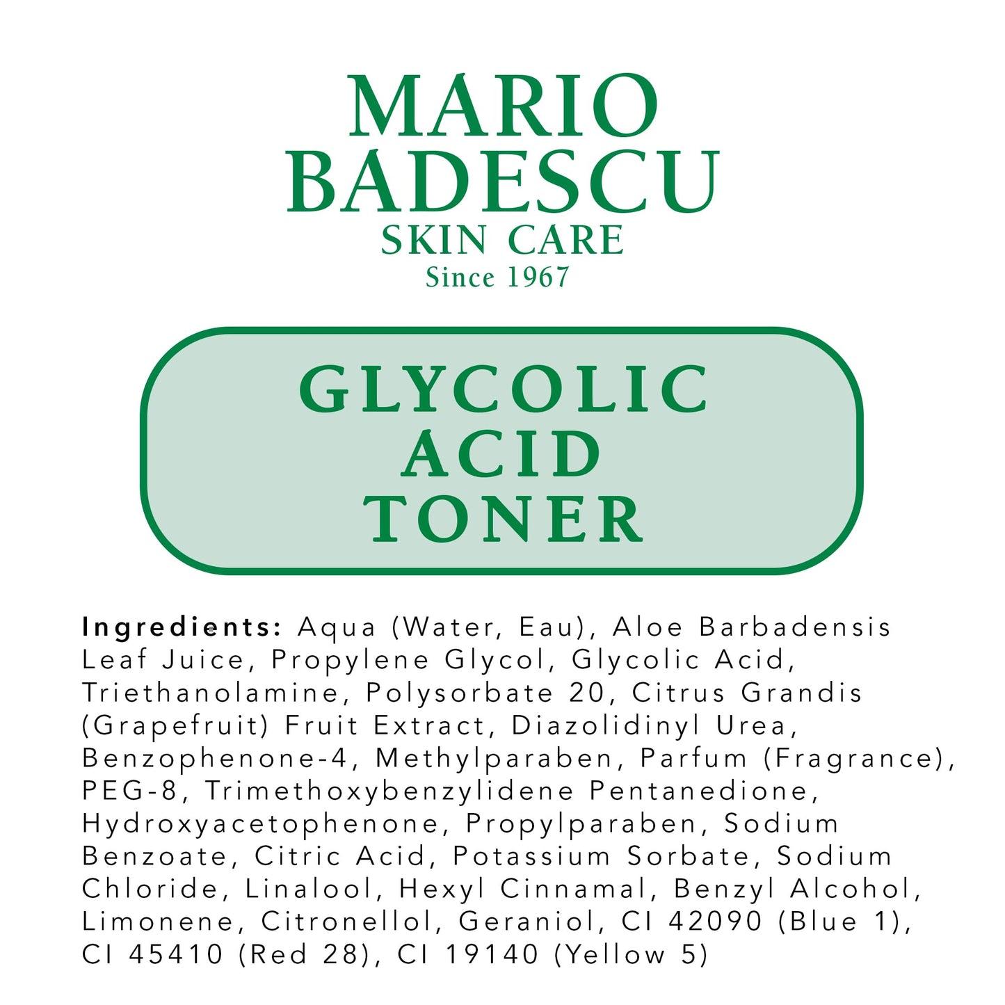 Mario Badescu Glycolic Acid Toner, 8 Fl Oz
