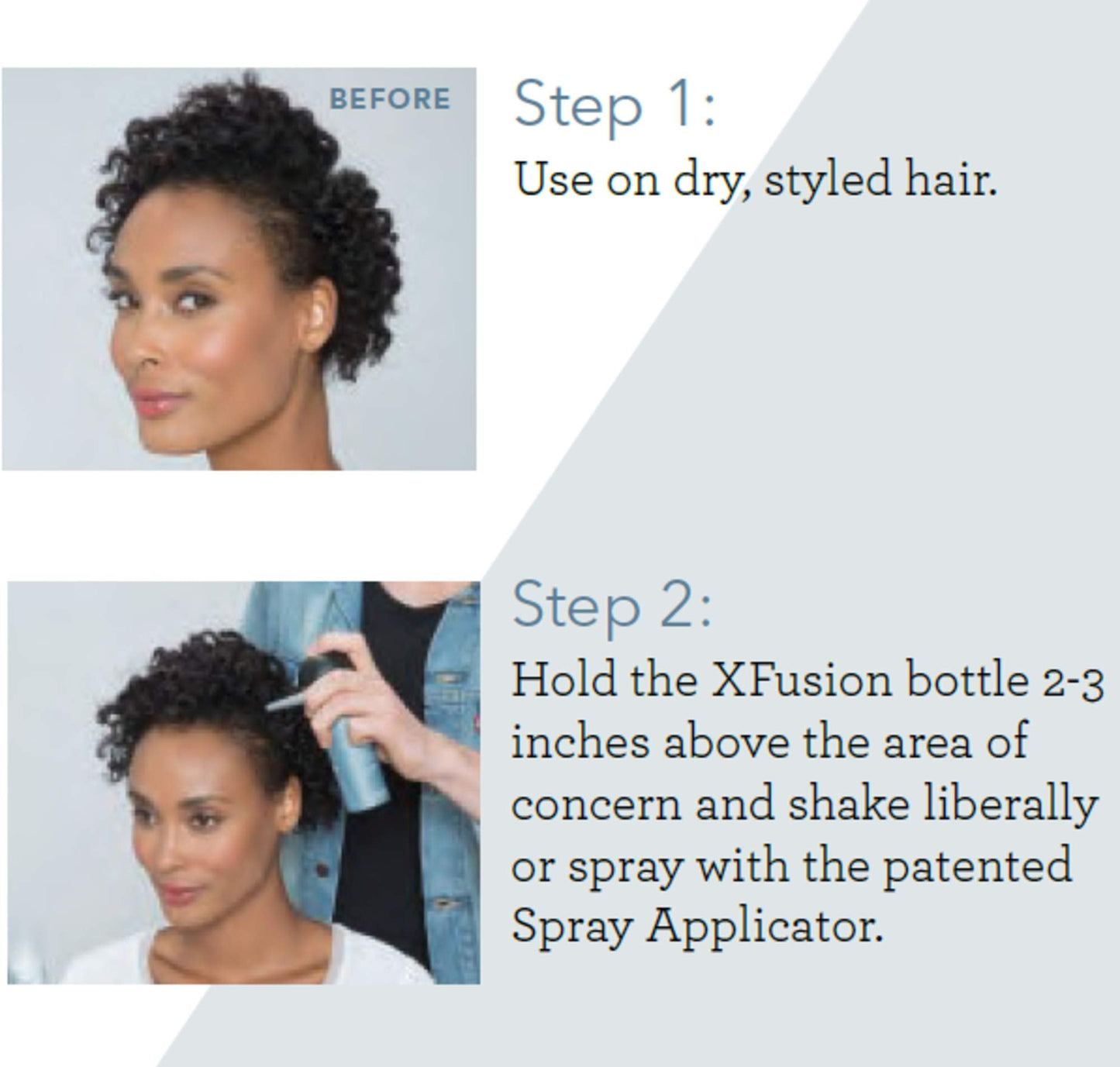 XFusion Keratin Hair Fibers - Medium Brown (Large Size 28g)