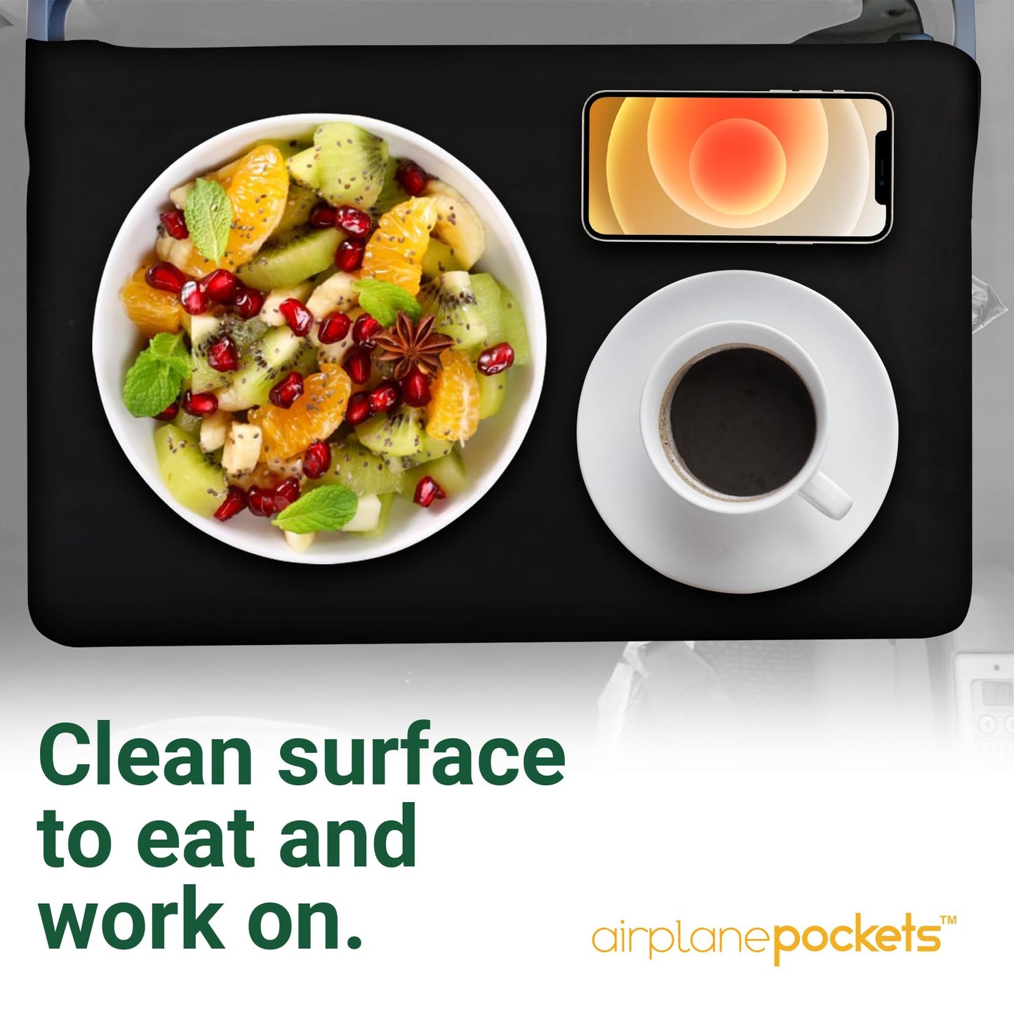 Airplane Pockets - Airplane Accessories - Plane Travel Essentials - Travel Organizer - Seat Storage Organizer - Air Travel Essentials - Seat Back Organizer - International Travel Must Haves