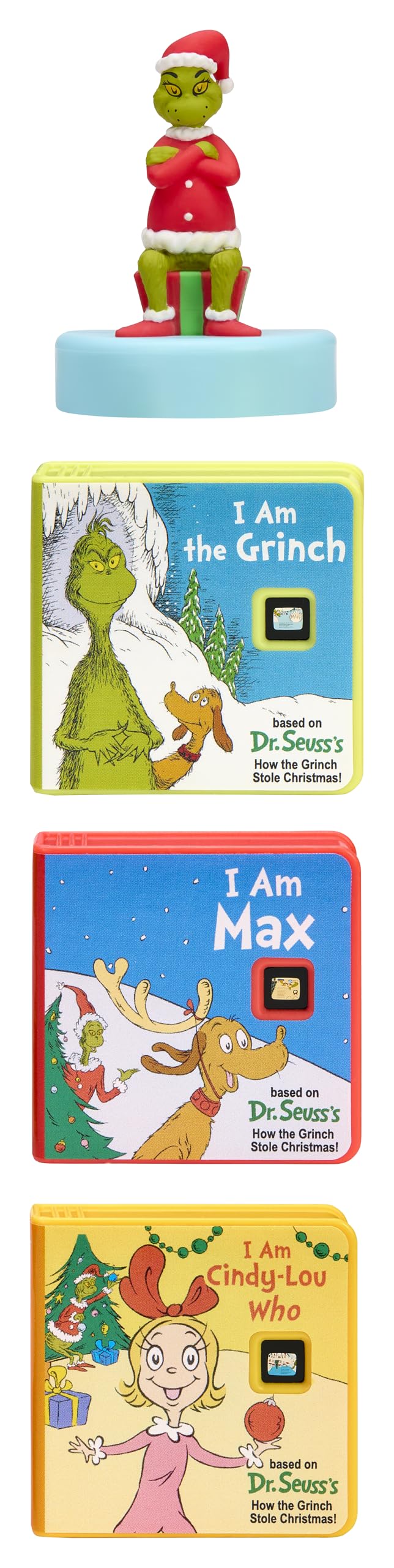 Little Tikes Story Dream Machine Dr. Seuss Grinch Collection - Storytime Projector with Books & Audio Character Toy for Kids Ages 3+