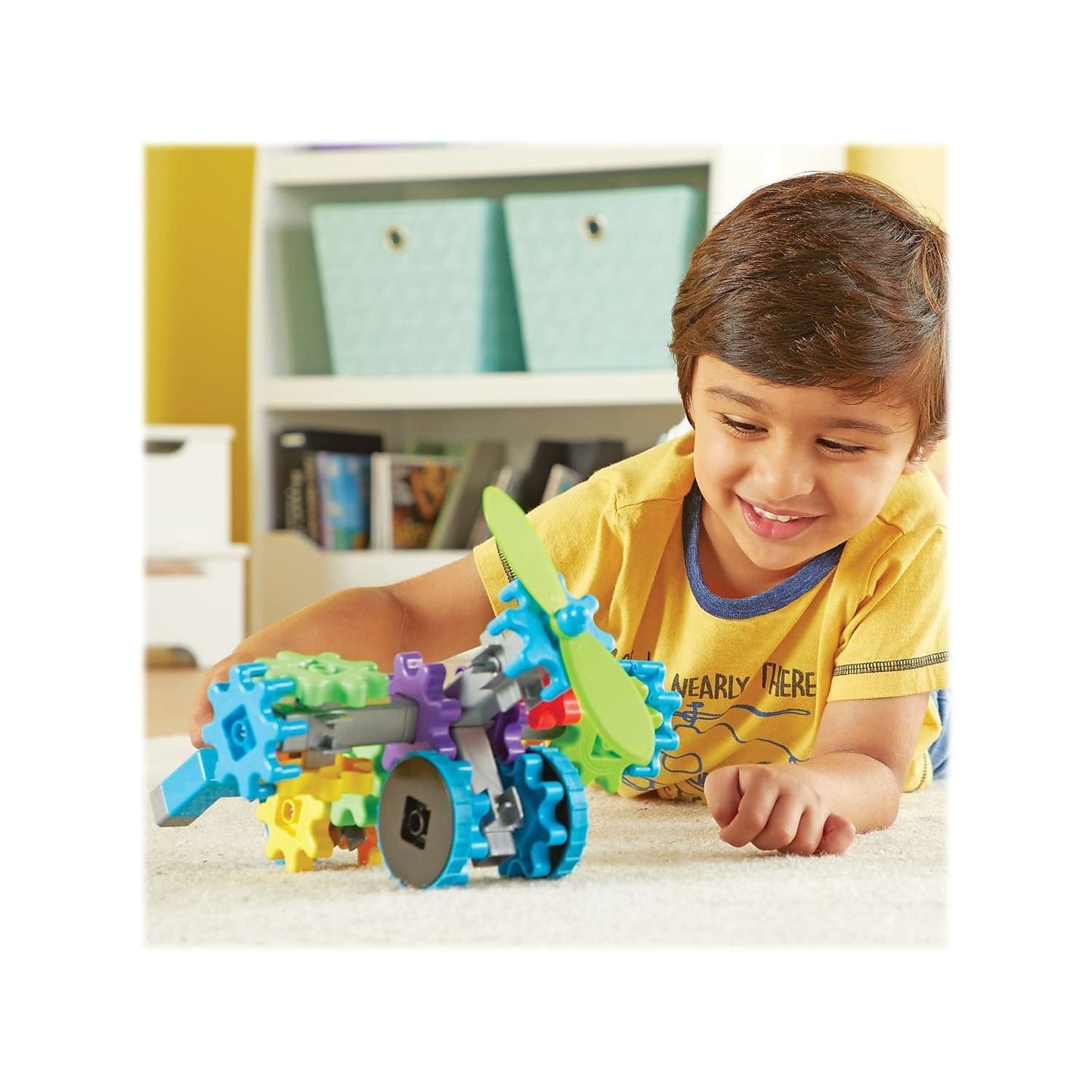 Learning Resources Gears! Gears! Gears! Flight Gears - 44 Pieces, Ages 4+ Gears Toy for Kids