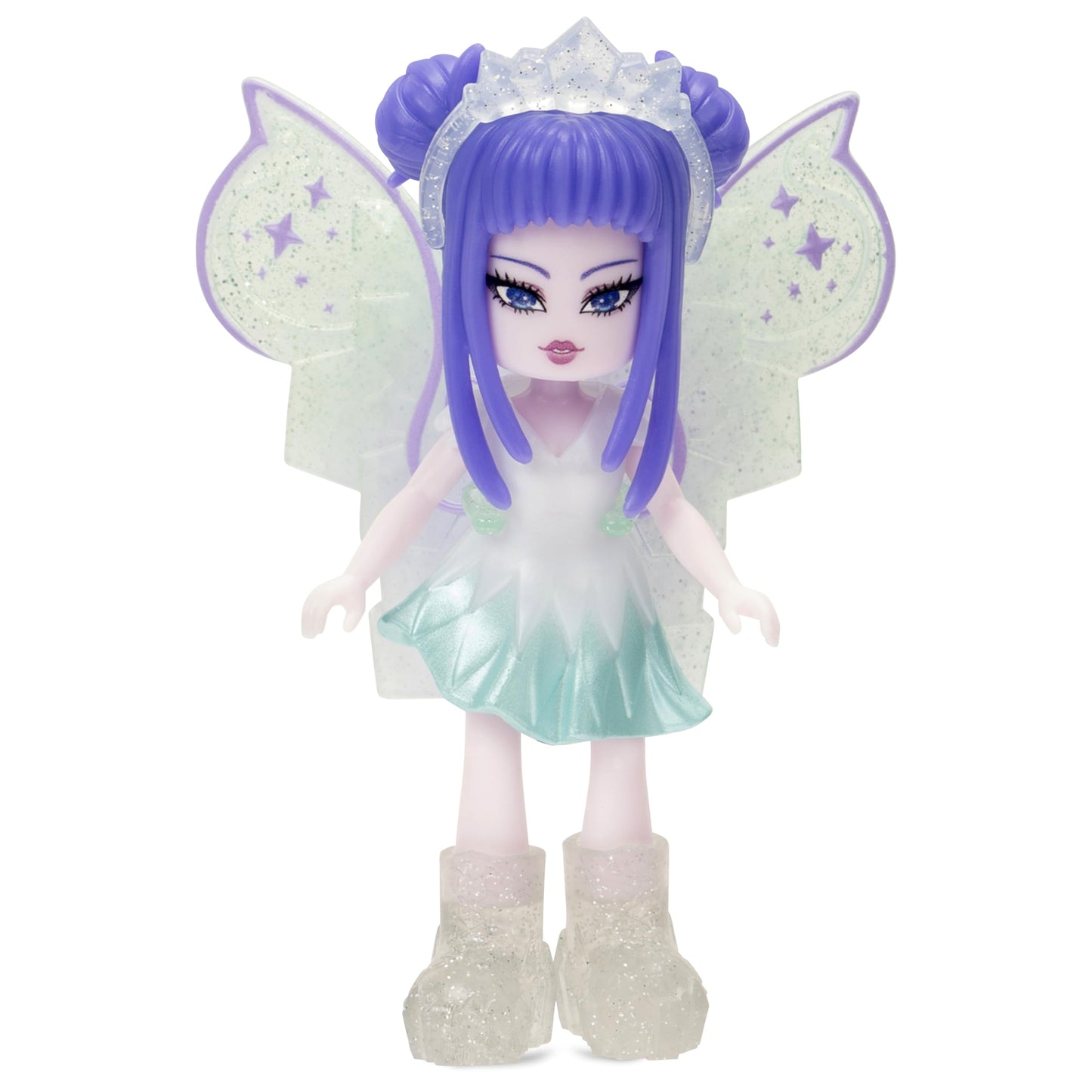 Royale High 3” Ice Fairy Fashion Doll - 1 Figure with 9 Fashion Accessories - Virtual Item Code Included - Series 2 - Ages 5+