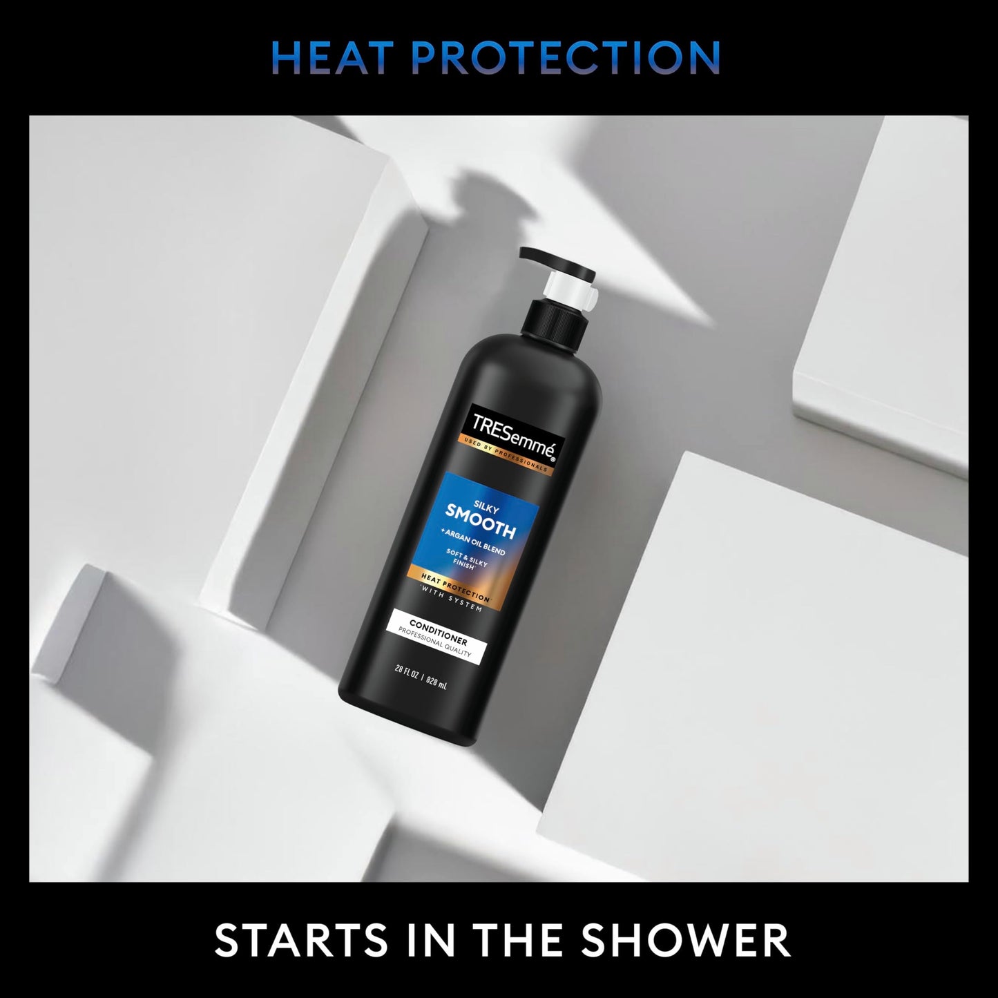 TRESemmé Silky & Smooth Anti-Frizz Conditioner for Frizzy Hair Formulated With Pro Style Technology 28 Fl oz