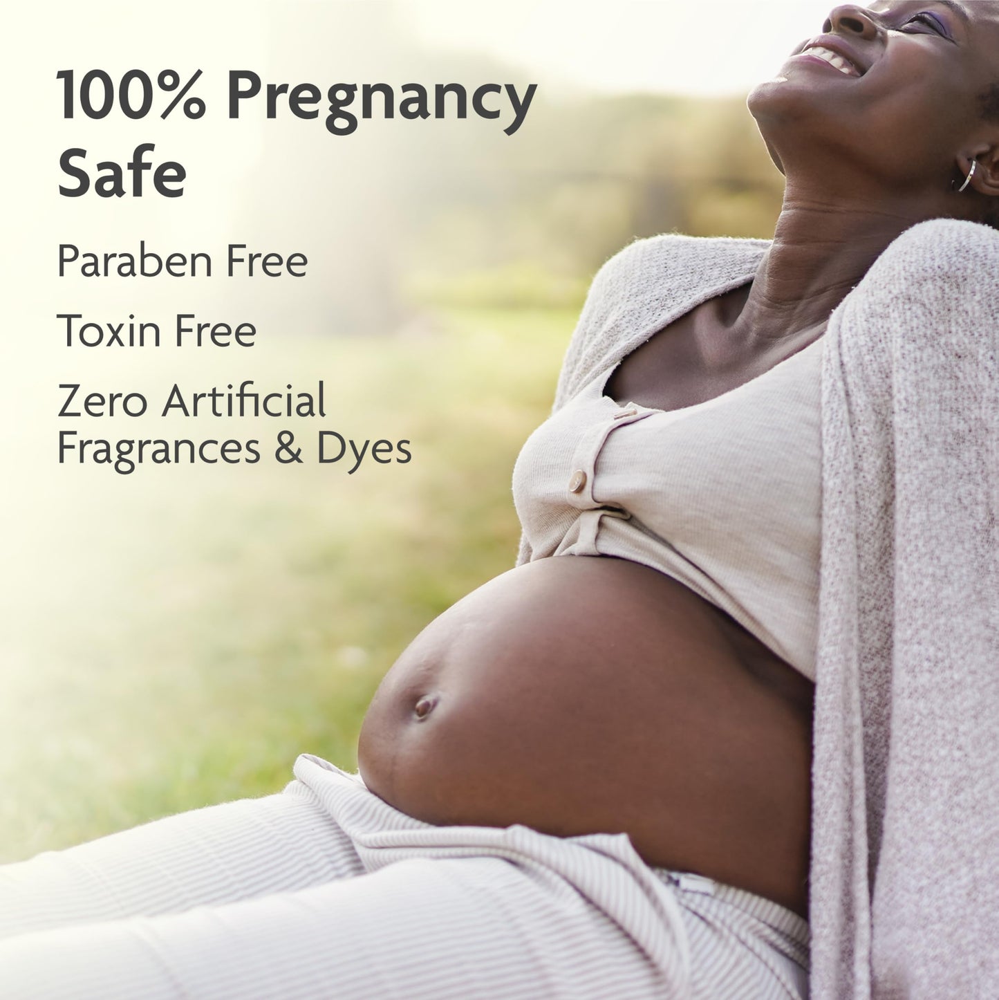 TriLASTIN Stretch Mark Cream for Pregnancy, 4 fl oz – Citrus Scent, Pregnancy Belly & Stretch Mark Prevention, Paraben-Free