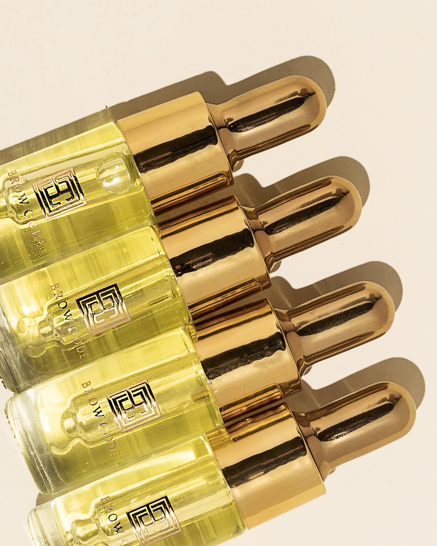 Brow Code GOLD Nourishing Eyebrow Growth Oil (5ml) – Enriched w/ 5 Advanced Botanicals – Brow Oil for Growth