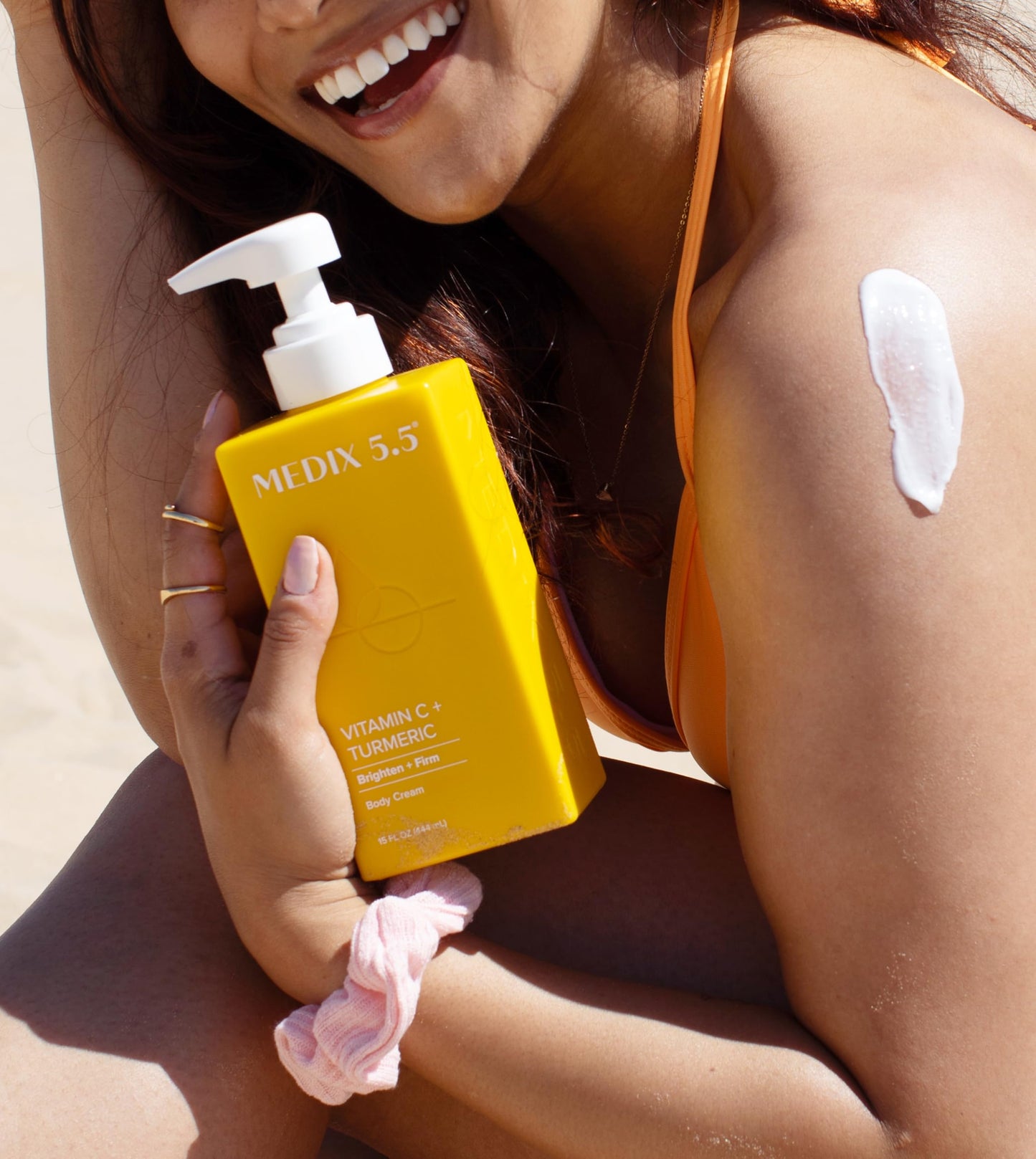 MEDIX 5.5 Vitamin C Cream Moisturizer – Face & Body Lotion, Anti-Aging, Brightening, Firms Skin, Reduces Age Spots & Uneven Tone, 15 fl oz