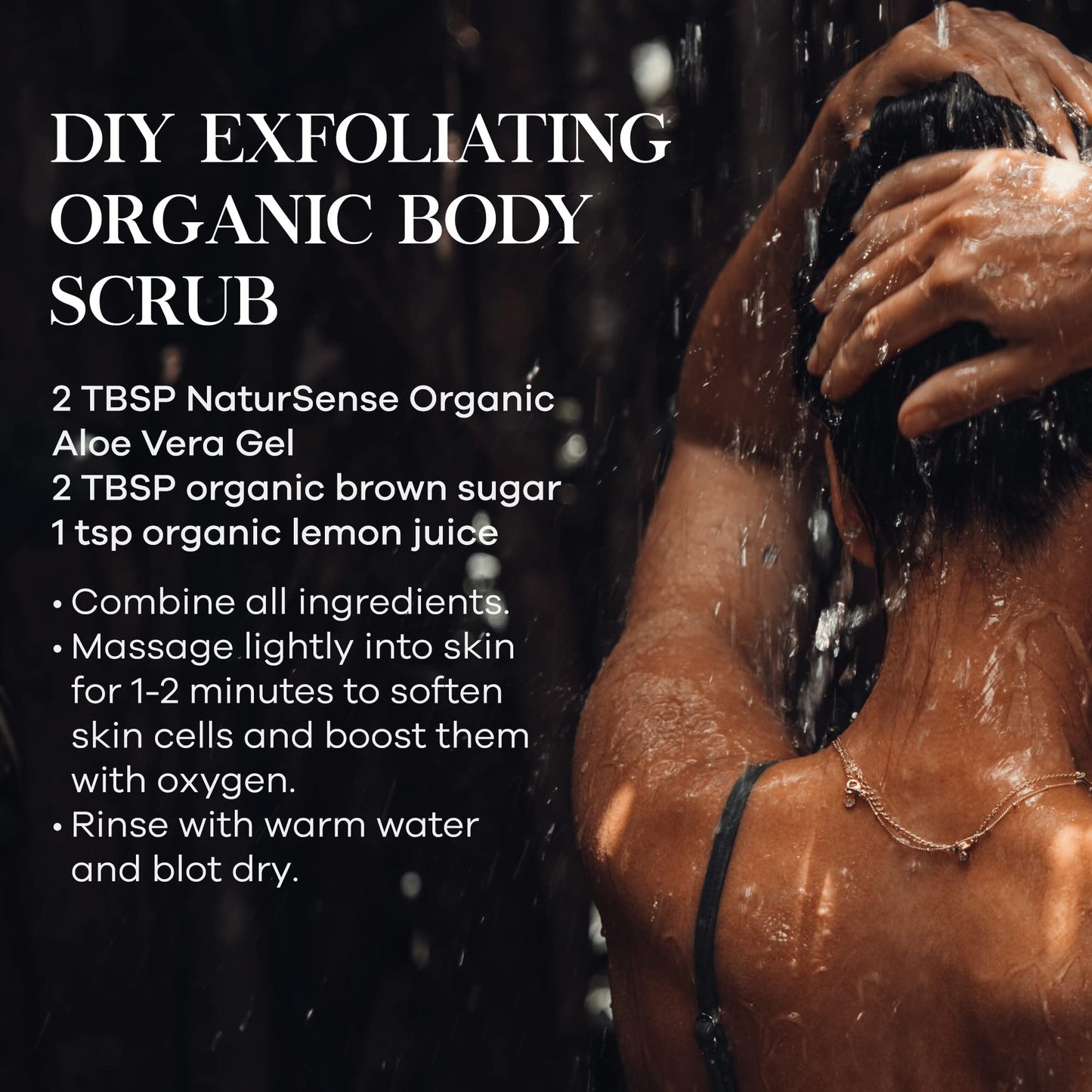 NaturSense USDA Organic Aloe Vera Gel – 100% Pure, Unscented, Deep Hydration for Face, Hair, Scalp & Dry or Sunburned Skin, 12 oz