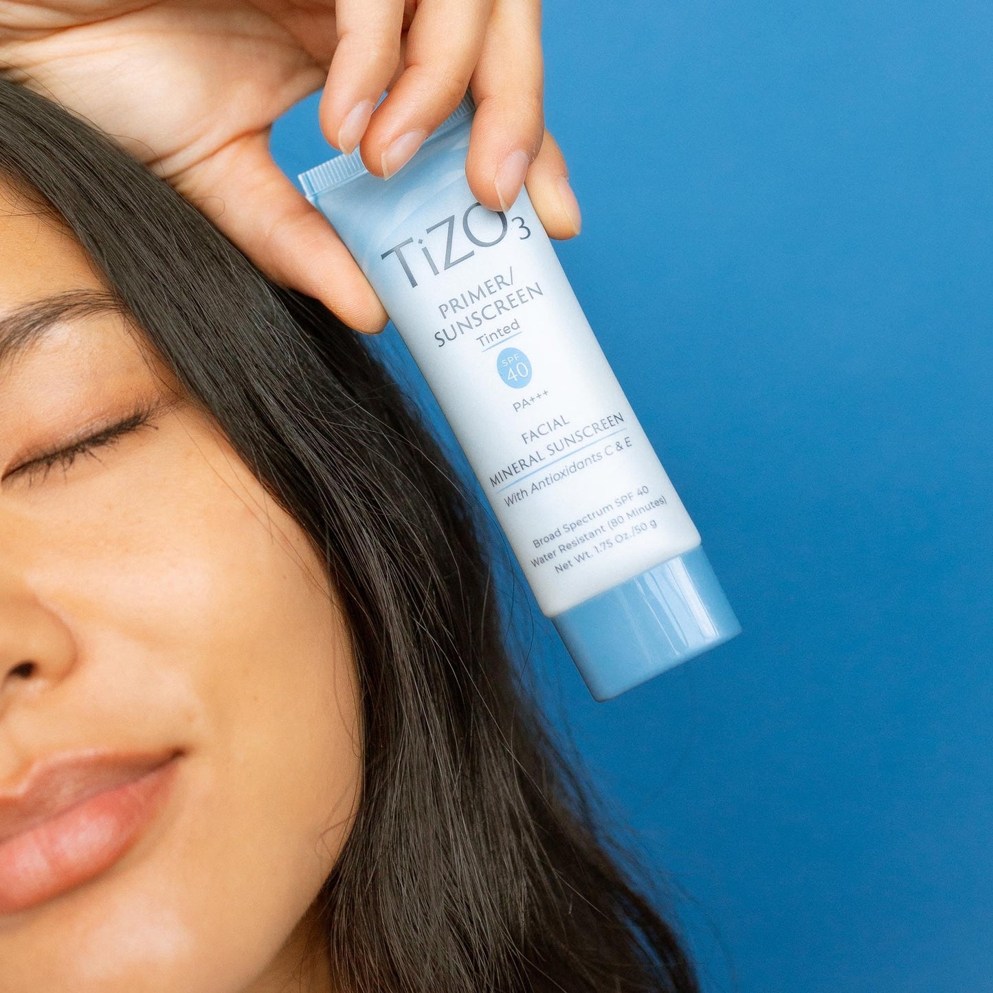 TiZO3 Tinted Mineral Sunscreen & Primer SPF 40 – Sheer Matte, Oil-Free, Fragrance-Free, Antioxidants, PA+++, Dermatologist-Recommended 1.75 oz