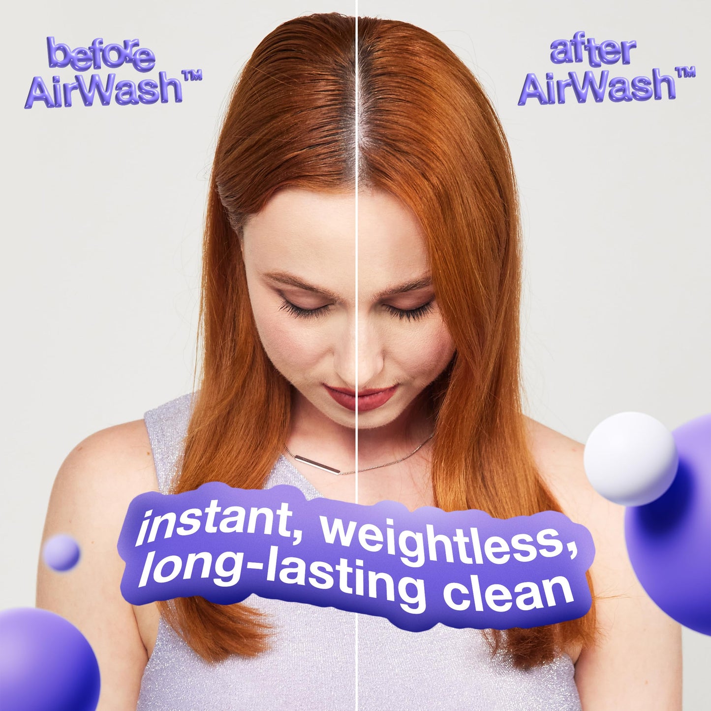 K18 AirWash™ Dry Shampoo, Non-Aerosol, Balances Scalp & Controls Excess Oil Production, 4 Fl Oz