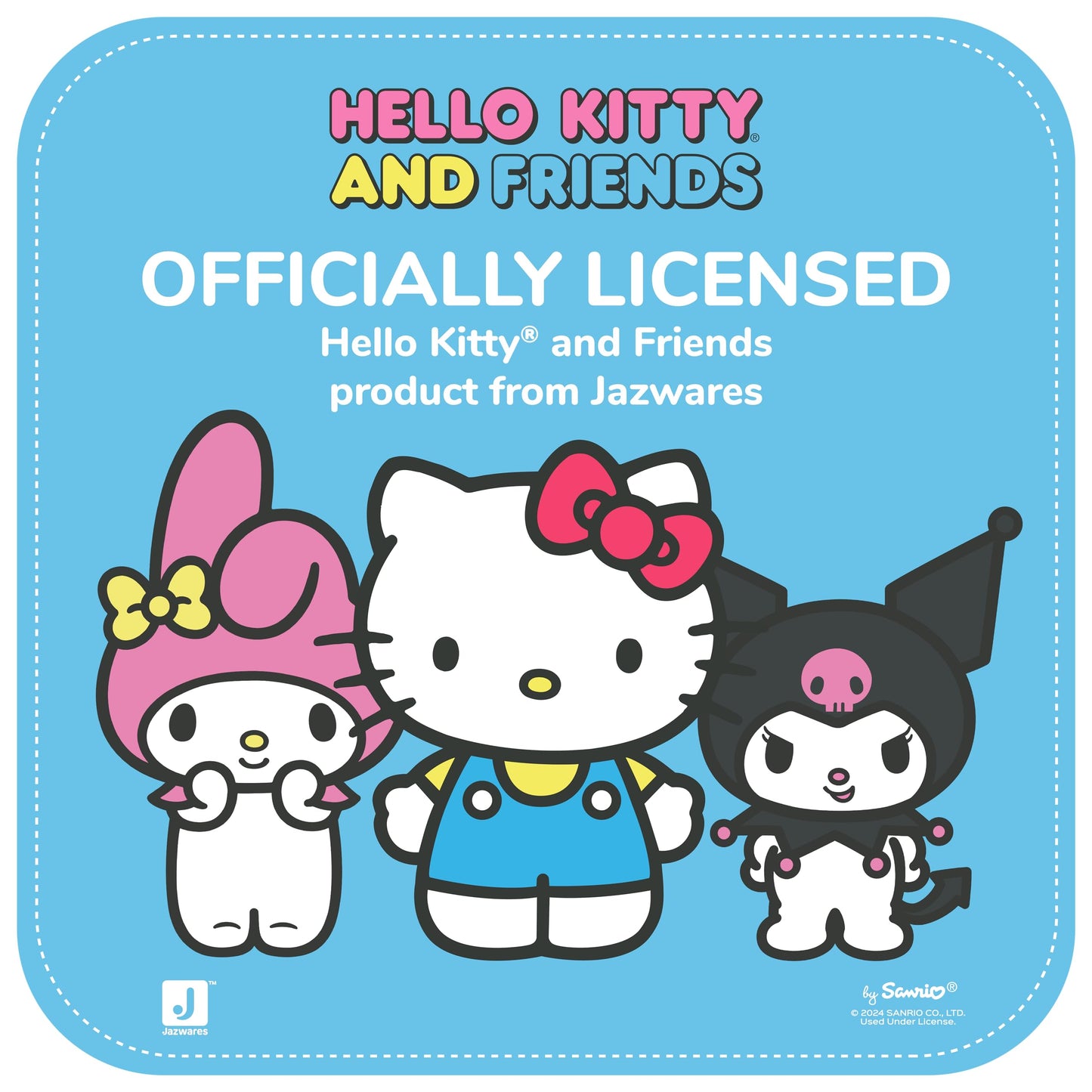 BLDR Hello Kitty and Friends Bow Vending Machine Building Set 0112 with Hello Kitty and My Melody Minifigures - Gift for Kids and Sanrio Fans Ages 8+