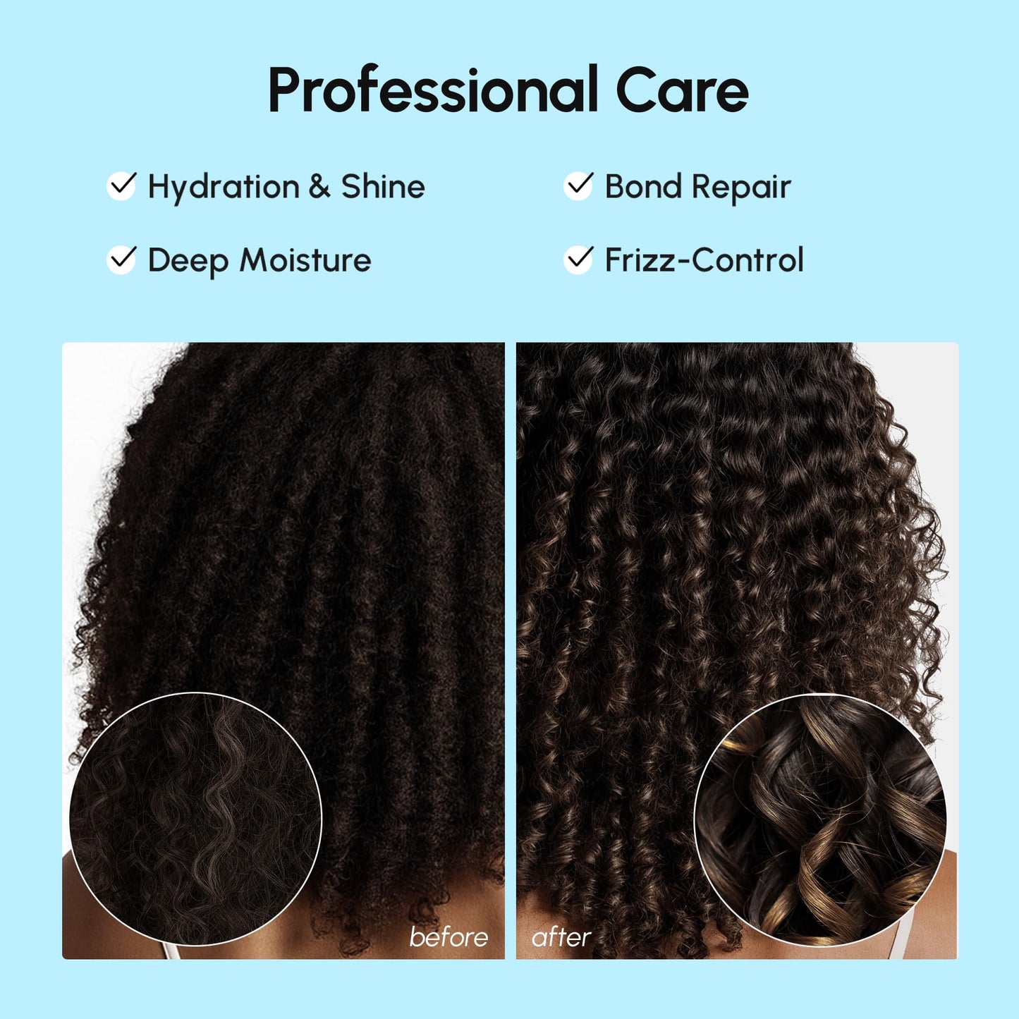 MAREE Hair Oil for Frizz - Keratin & Vitamin Hair Serum with Jojoba & Argan Oil, Heat Protectant for Dry, Curly & Damaged Hair