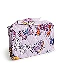 Vera Bradley Women's Premium Cotton Zip Card Pouch, Wing in Flight, One Size