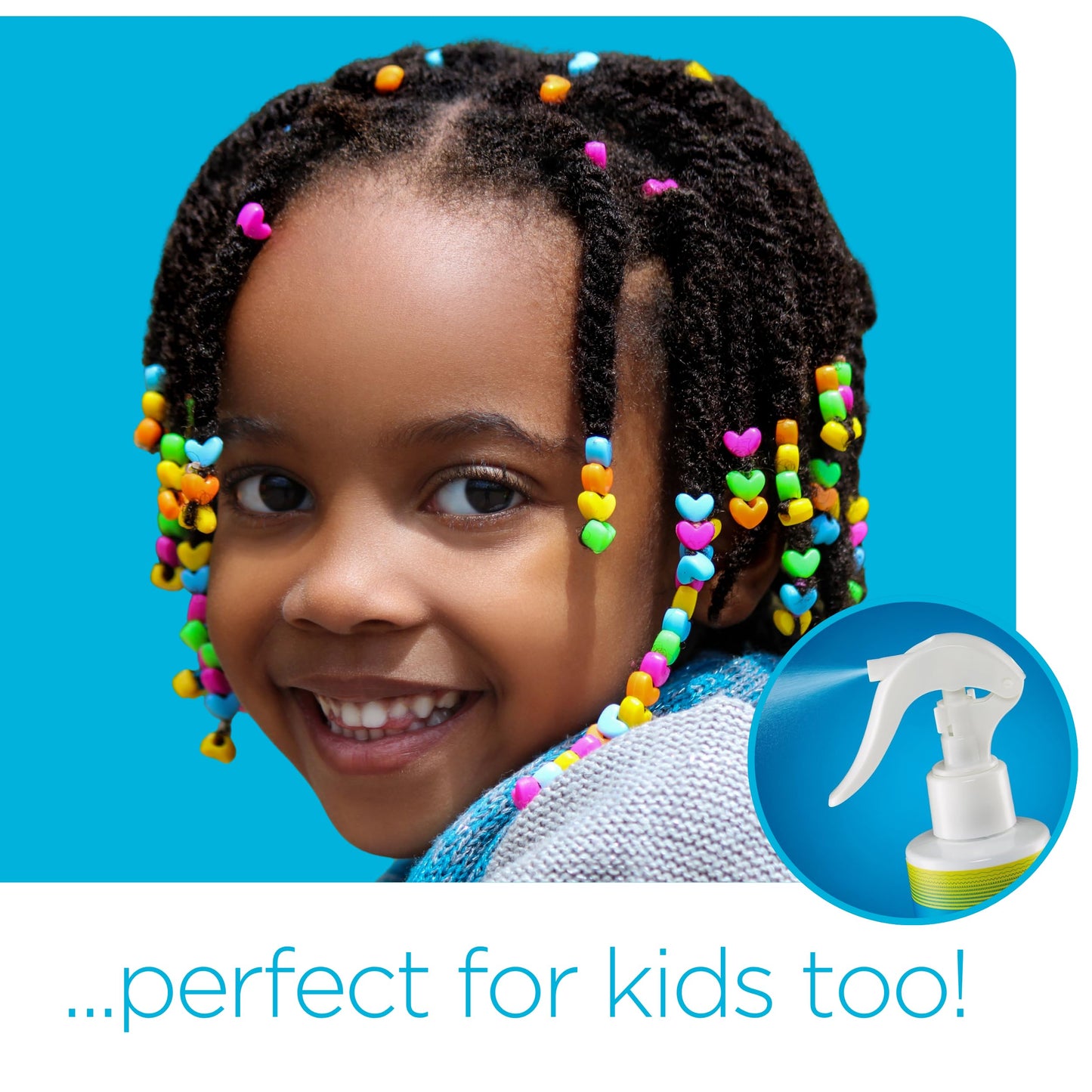 Naturaz Rehydrating Mist Detangler Spray – Leave-In Conditioner with Aloe Vera for Dry, Curly & Coily Hair – Moisturizing Vegan Formula – 8 fl oz