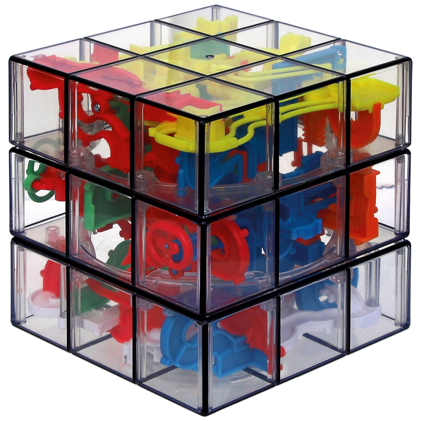 Rubik’s Perplexus Fusion 3x3 Gravity 3D Maze Game Brain Teaser Puzzle Ball | Anxiety Relief Items Cool Stuff | Sensory Toys for Adults & Kids Ages 8+