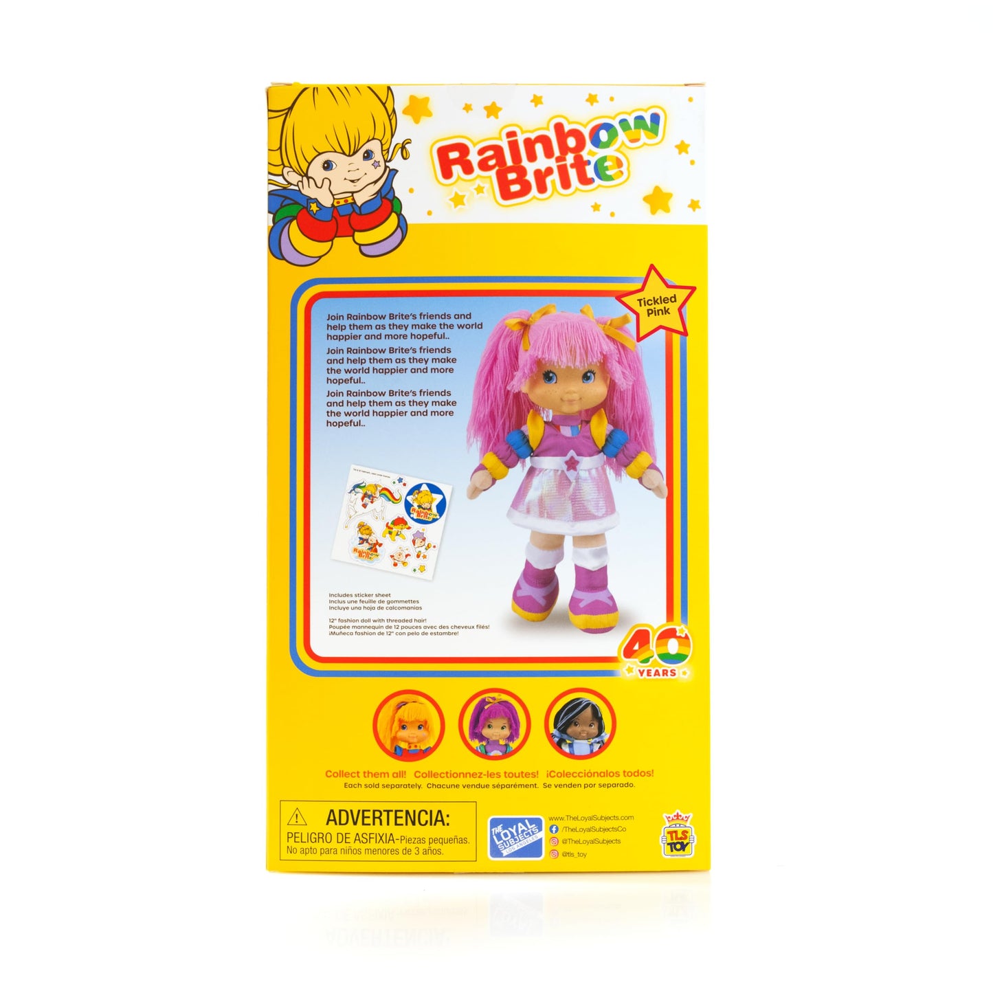 The Loyal Subjects Rainbow Brite 12-inch Tickled Pink Doll