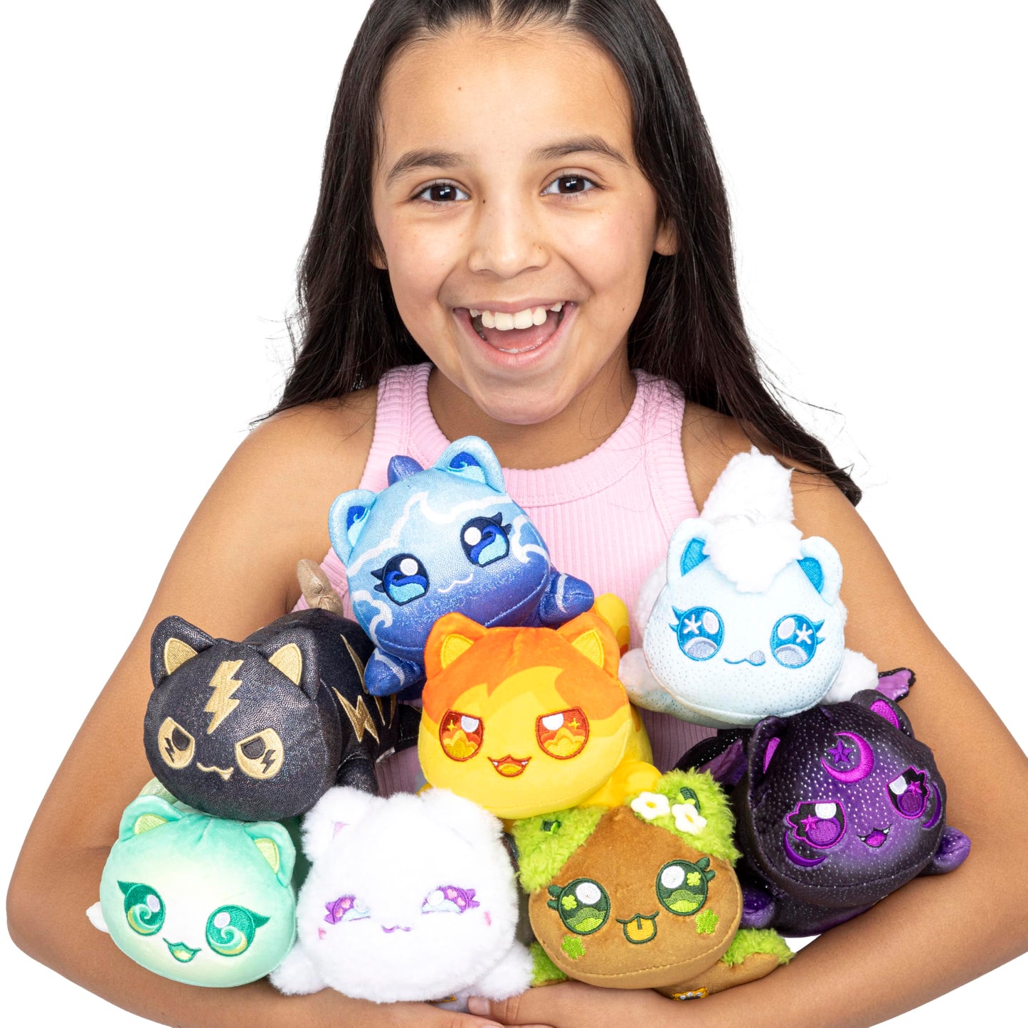 Aphmau 6” MeeMeow Mystery Plush Series 8 – Official YouTube Minecraft Merch, Blind Box with 1 of 8 Fun Elemental MeeMeows