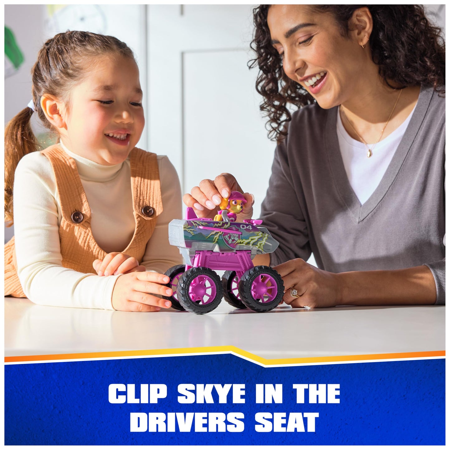 Paw Patrol: Rescue Wheels Skye’s Jet, Toy Truck with Transformation into Jet-Mode and Collectible Action Figure, Kids Toys for Boys & Girls Ages 3+