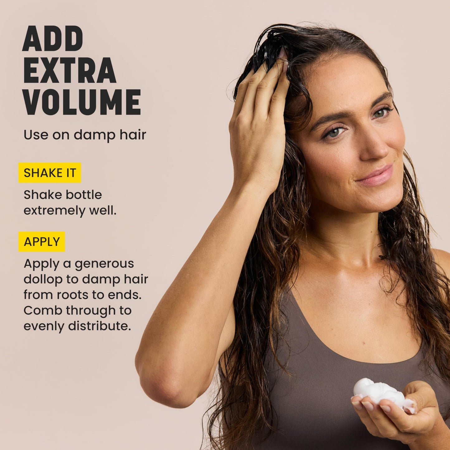 Drybar Southern Belle Volume-Boosting Mousse Travel Size | Adds Body & Shine, Smooths Hair, Prevents Frizz & Damage for Lasting Style