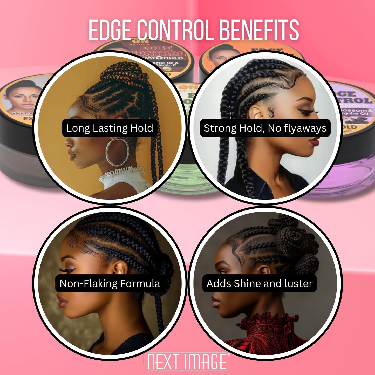 On Natural Edge Control Extreme Hold-Peppermint and Tea Tree Oil (3.4oz)