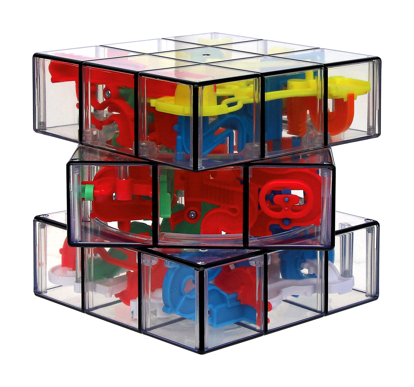 Rubik’s Perplexus Fusion 3x3 Gravity 3D Maze Game Brain Teaser Puzzle Ball | Anxiety Relief Items Cool Stuff | Sensory Toys for Adults & Kids Ages 8+