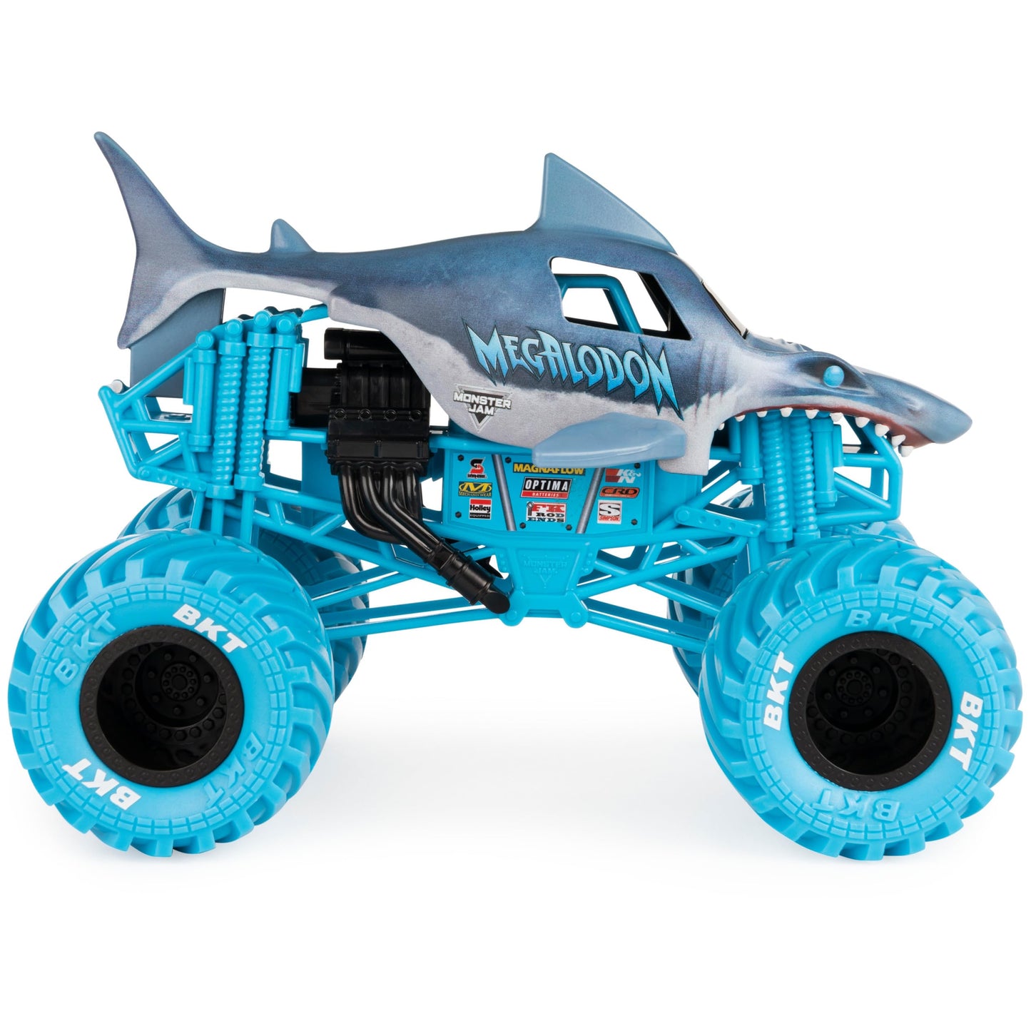 Monster Jam, Official Megalodon Monster Truck, Collector Die-Cast Vehicle, 1:24 Scale