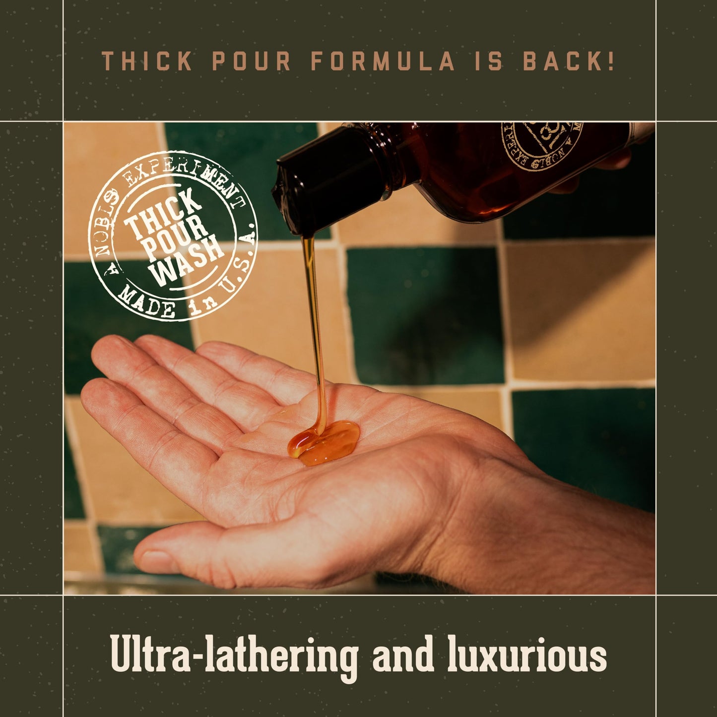 18.21 Man Made 3-in-1 Body Wash, Shampoo & Conditioner for Men | Spiced Vanilla Scent | Strengthens & Moisturizes Hair & Skin | 32 oz