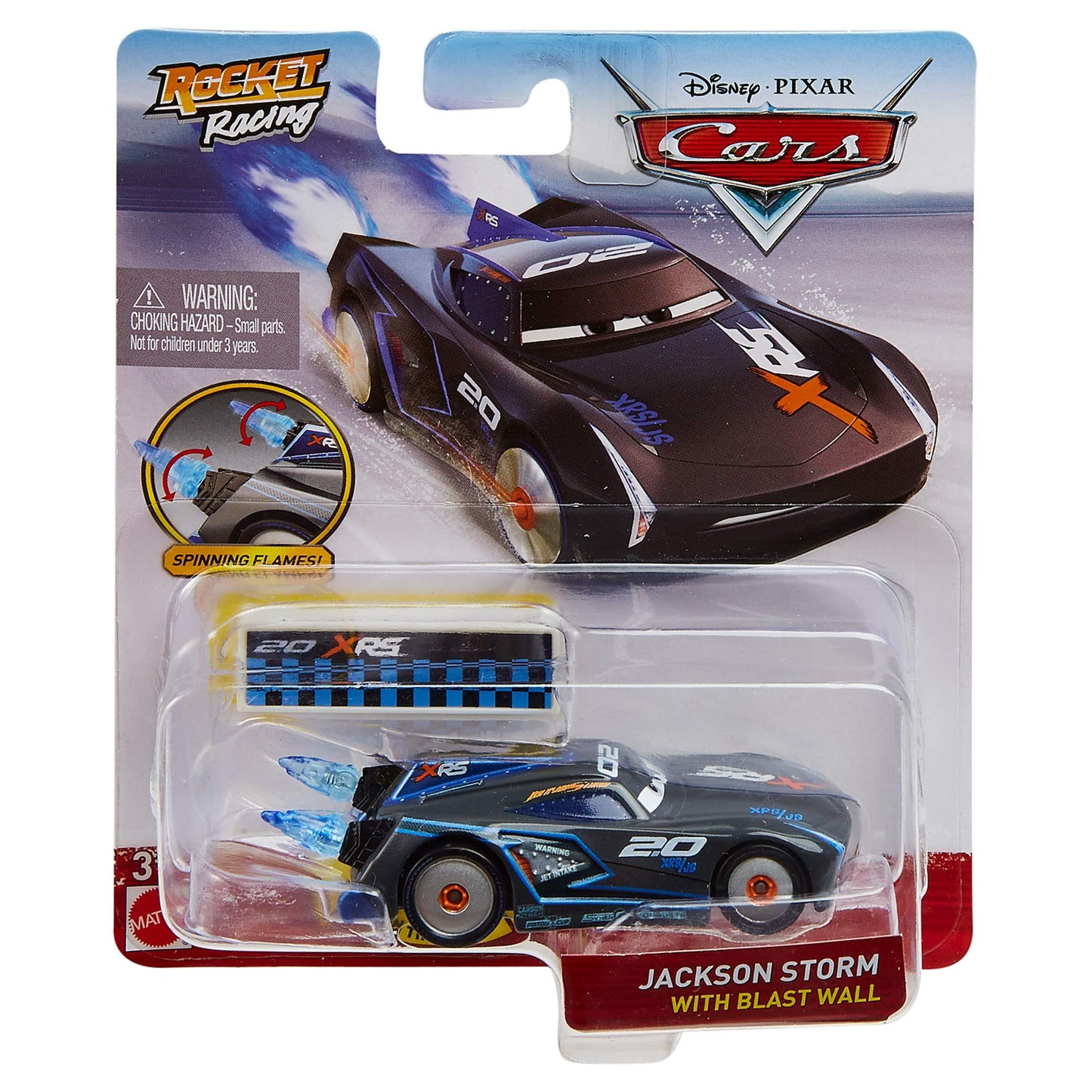 Mattel Cars XRS Rocket Racers Jackson Storm