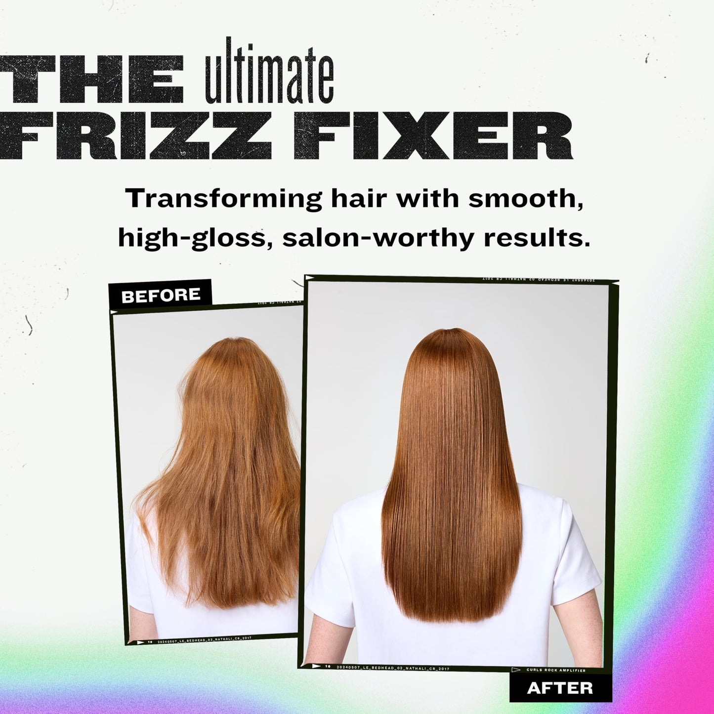 Bed Head by TIGI After Party Super Smoothing Cream | Anti-Frizz Styling Cream with Shine & Humidity Protection for Frizzy, Dull, or Coarse Hair, 3.38 fl oz