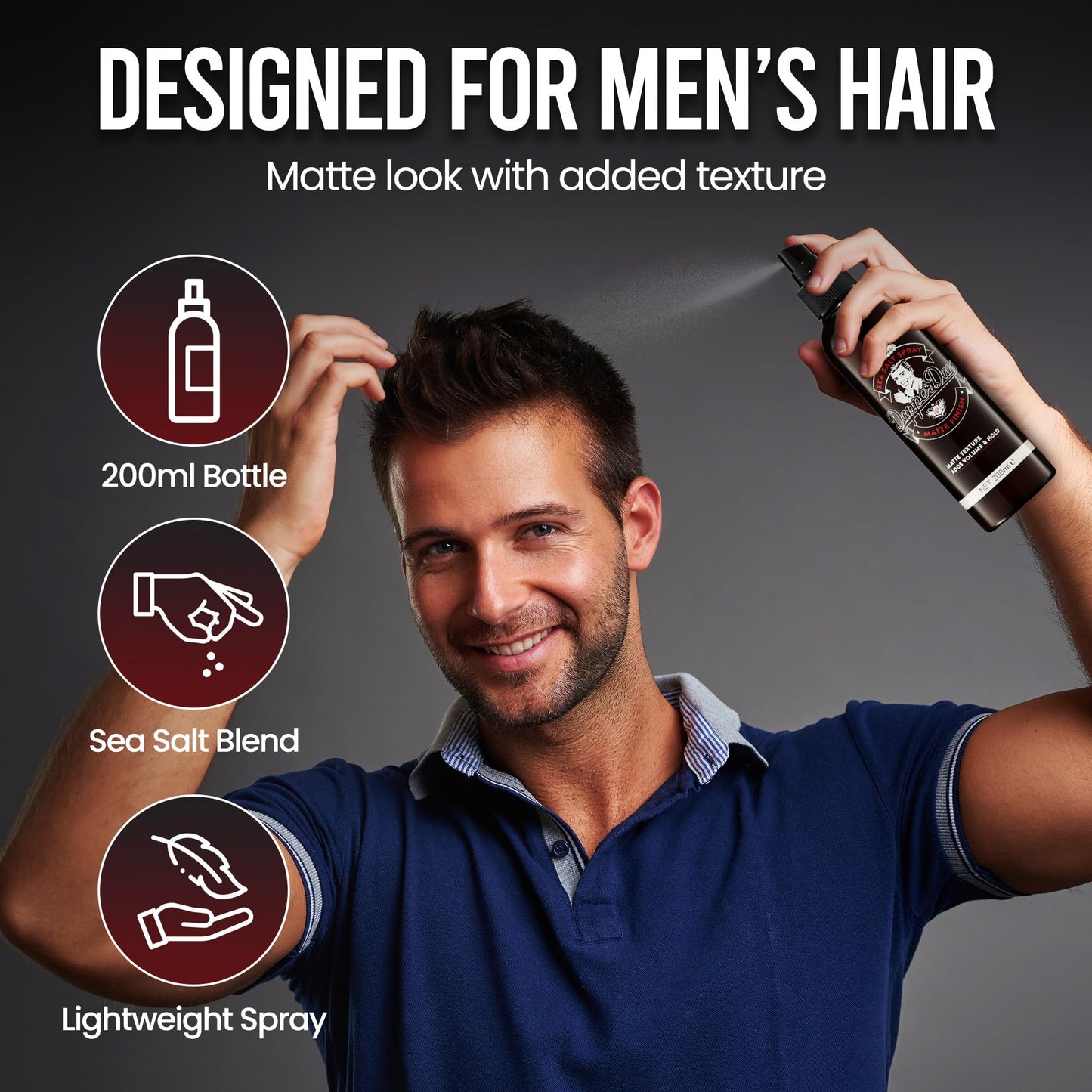 Dapper Dan Sea Salt Spray 200ml