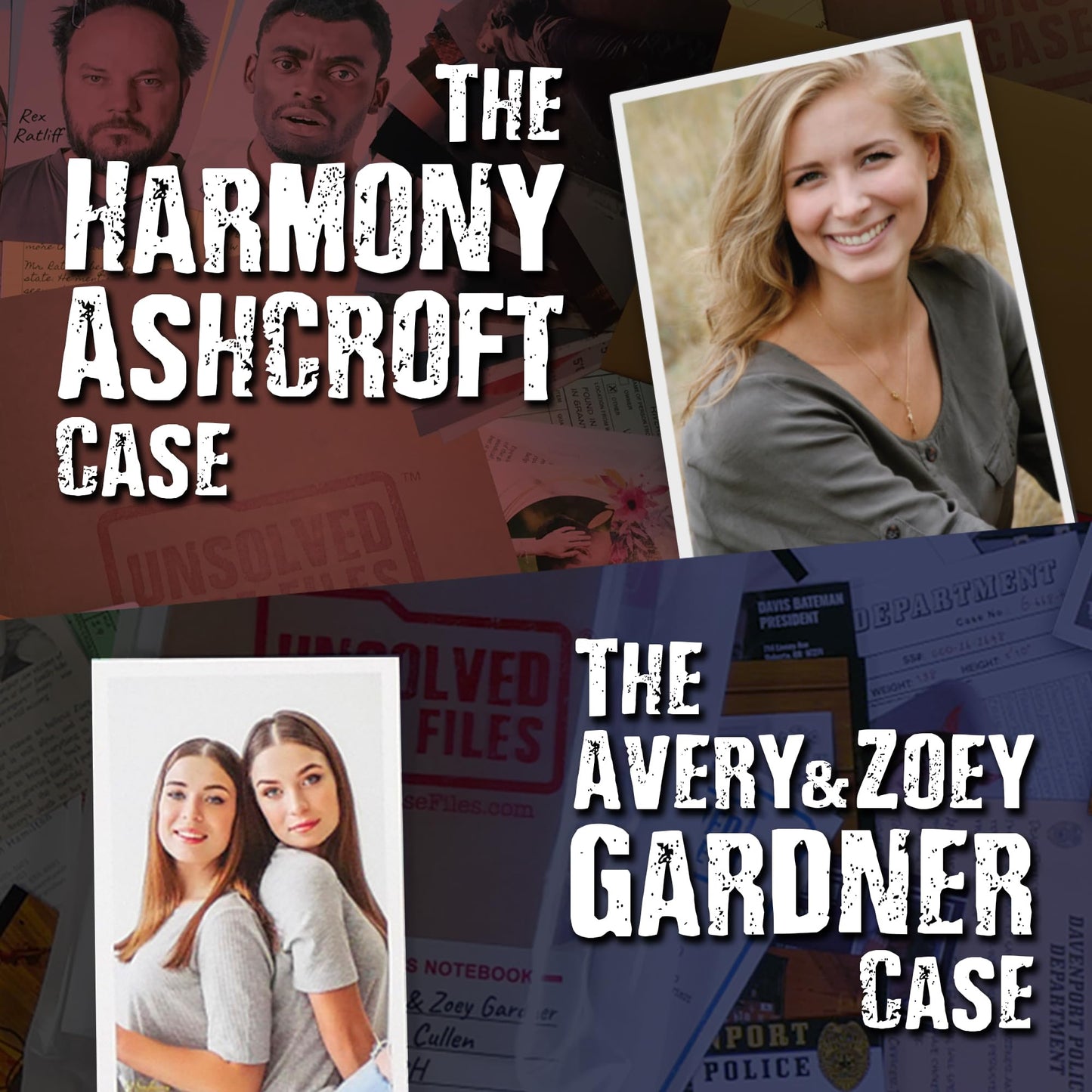 Unsolved Case Files - 2 Case Bundle β Harmony Ashcroft and Avery Gardner Cases