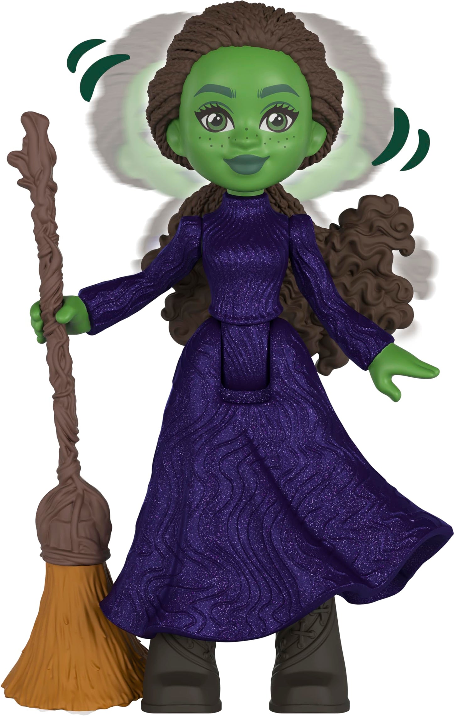 Mattel Universal Pictures’ Wicked Emerald City Playset with Glinda & Elphaba Small Dolls, 5 Play Spaces & 15 Accessories, Inspired by The Movie
