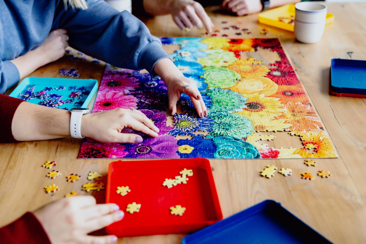 Buffalo Games - Puzzle Sorting Trays - 7 Count (Pack of 1)