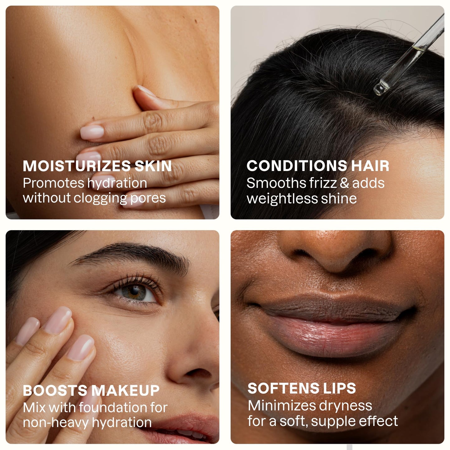 Cliganic Organic Argan Oil, 100% Pure - for Hair, Face & Skin | Cold Pressed Carrier Oil