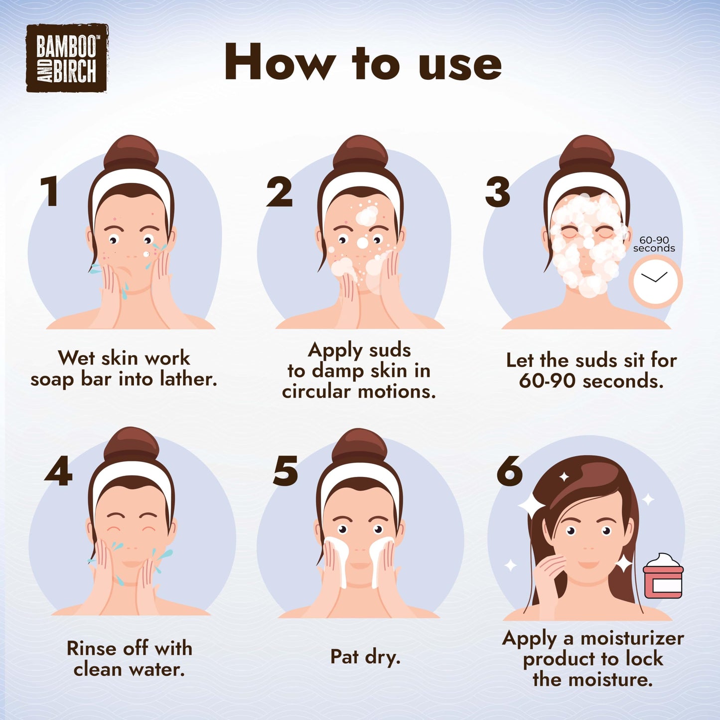 BAMBOO & BIRCH Sulfur Acne Soap Bar 10% with Salicylic Acid – Face & Body, Reduces Oil & Pimples, 3.5 oz, All Skin Types