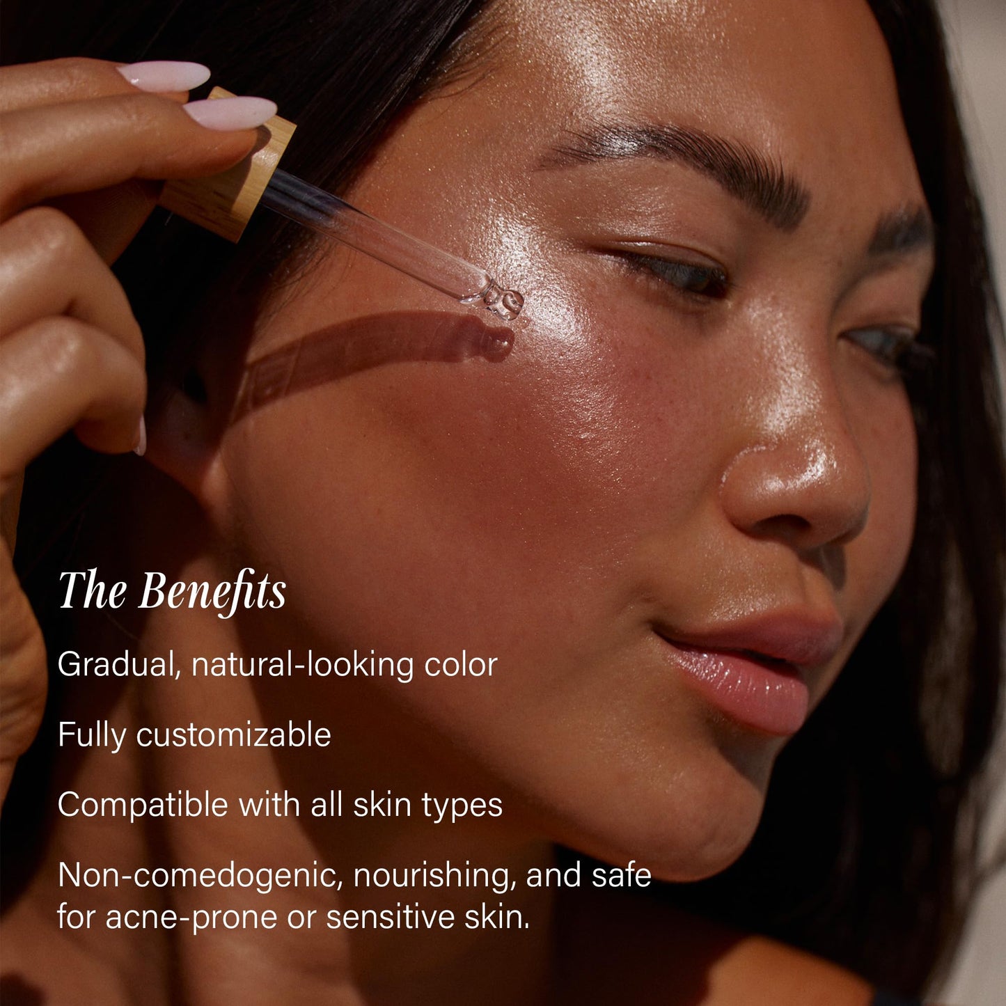 Lux Unfiltered N°12 Face Tanning Drops - Hydrating Self Tanner with Hyaluronic Acid, Vitamin E & Passionfruit Oil - Vegan, Fragrance Free, Non-Comedogenic