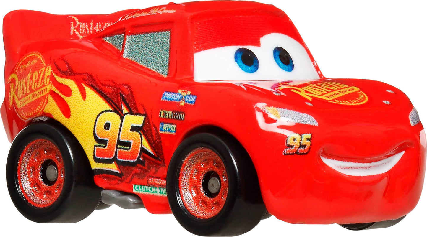 Mattel Disney Pixar Cars Toy Vehicles 10-Pack, Set of 10 Mini Racers of Favorite Characters from The First Cars Movie (Styles May Vary)