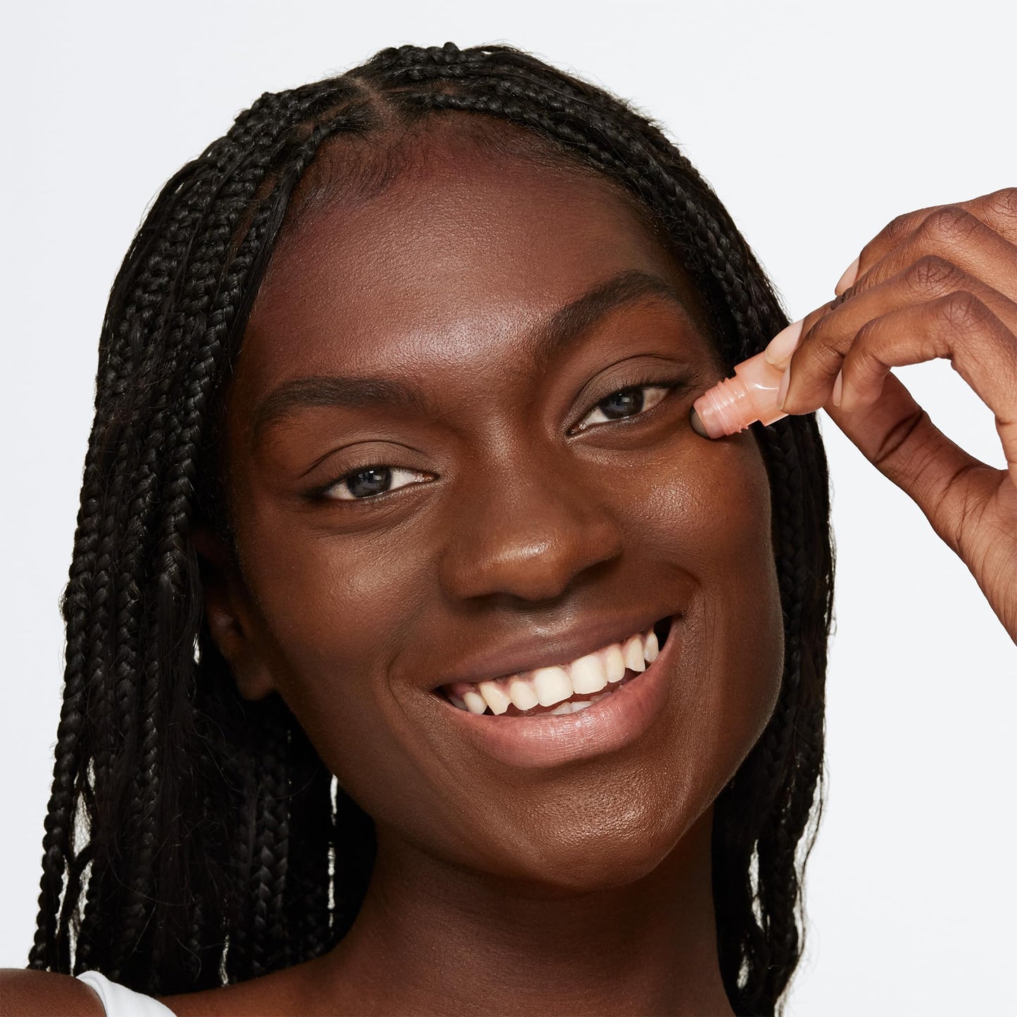 Clinique All About Eyes Serum De-Puffing Eye Massage For Dark Circles With Caffeine | Hydrating, Brightening + Depuffing, 0.5 fl. oz